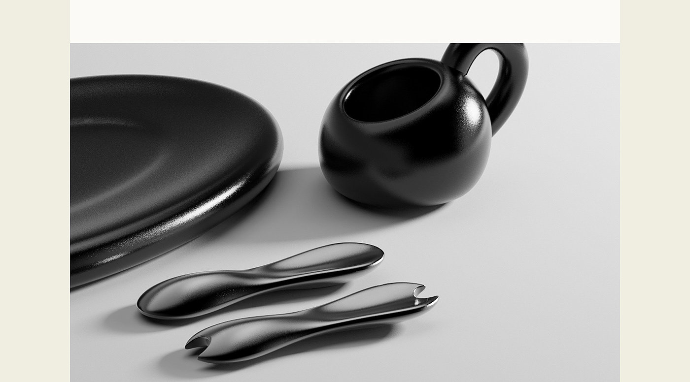 tableware，originality，Kitchen tools，doodle，