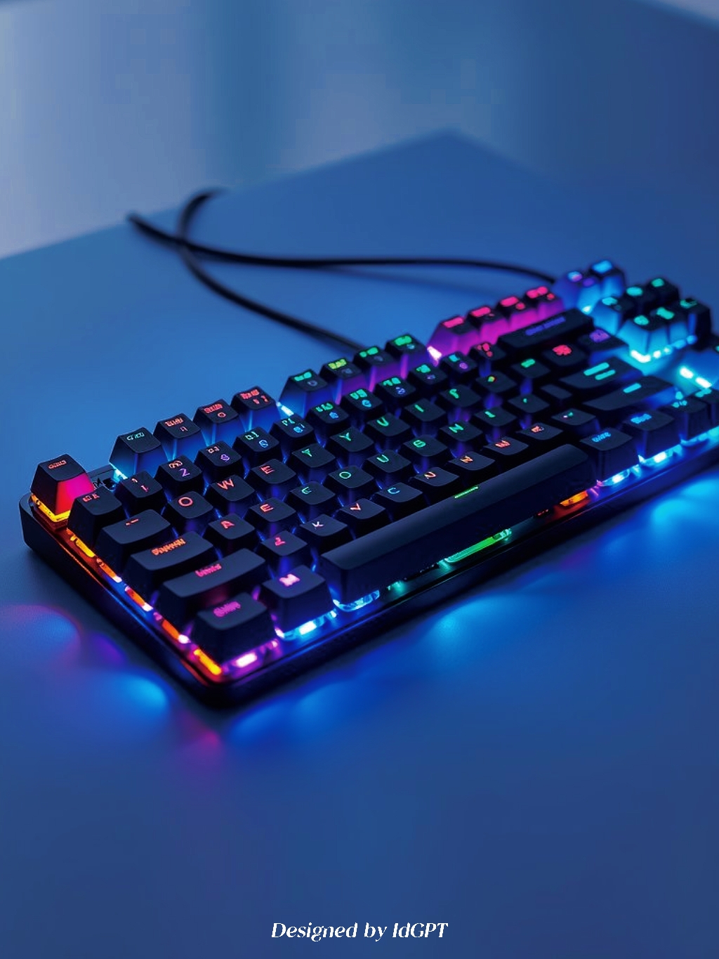 AIGC, AI, Digital Intelligence, E-Sports Keyboard，