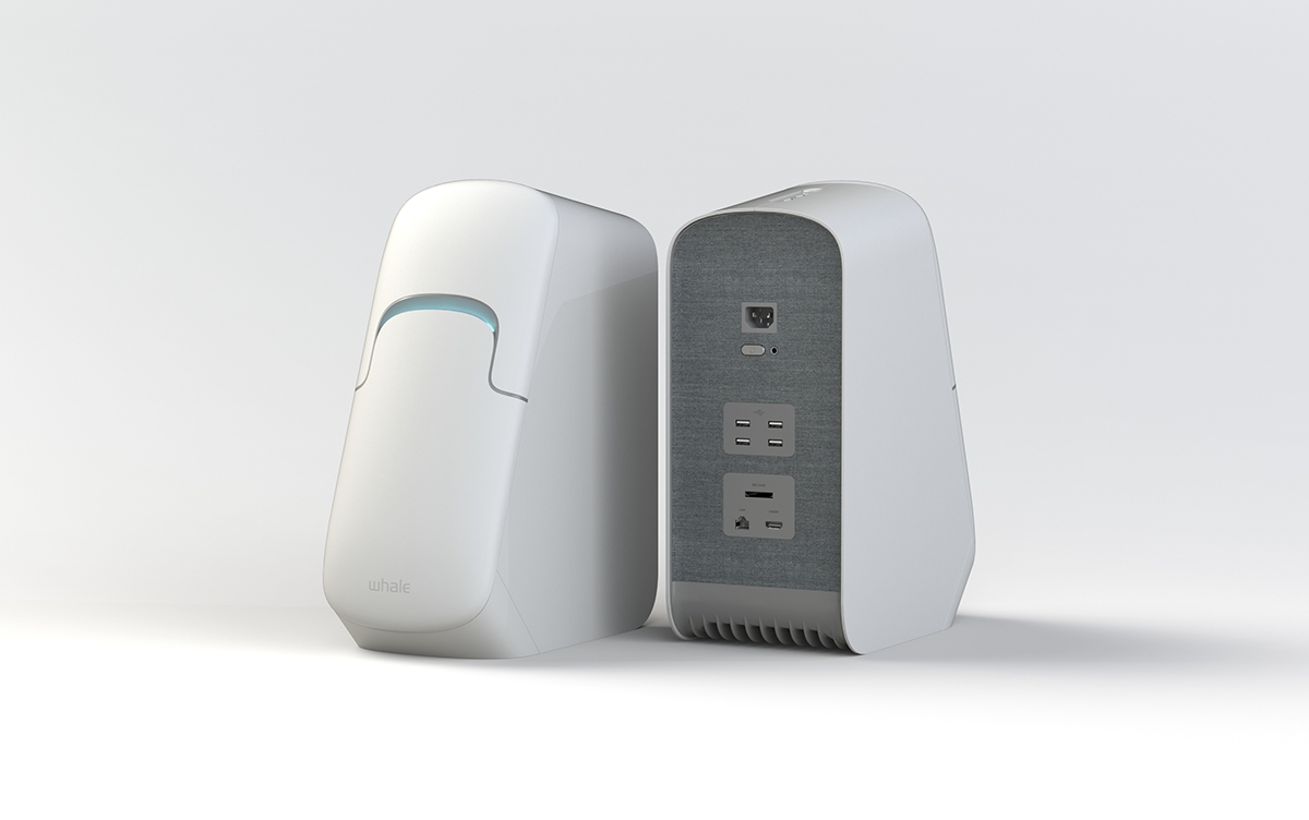 Chassis，Digital，Computer accessories，product design，Whale，