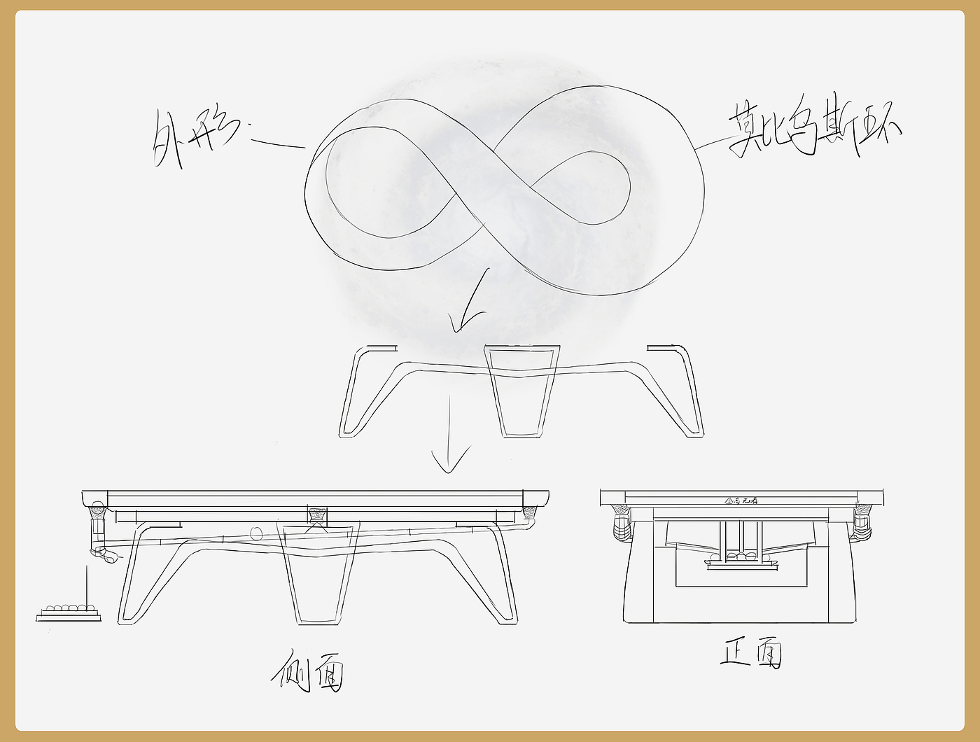 pool table，Billiard Table Design，Appearance design，Sheet metal design，New billiard table，