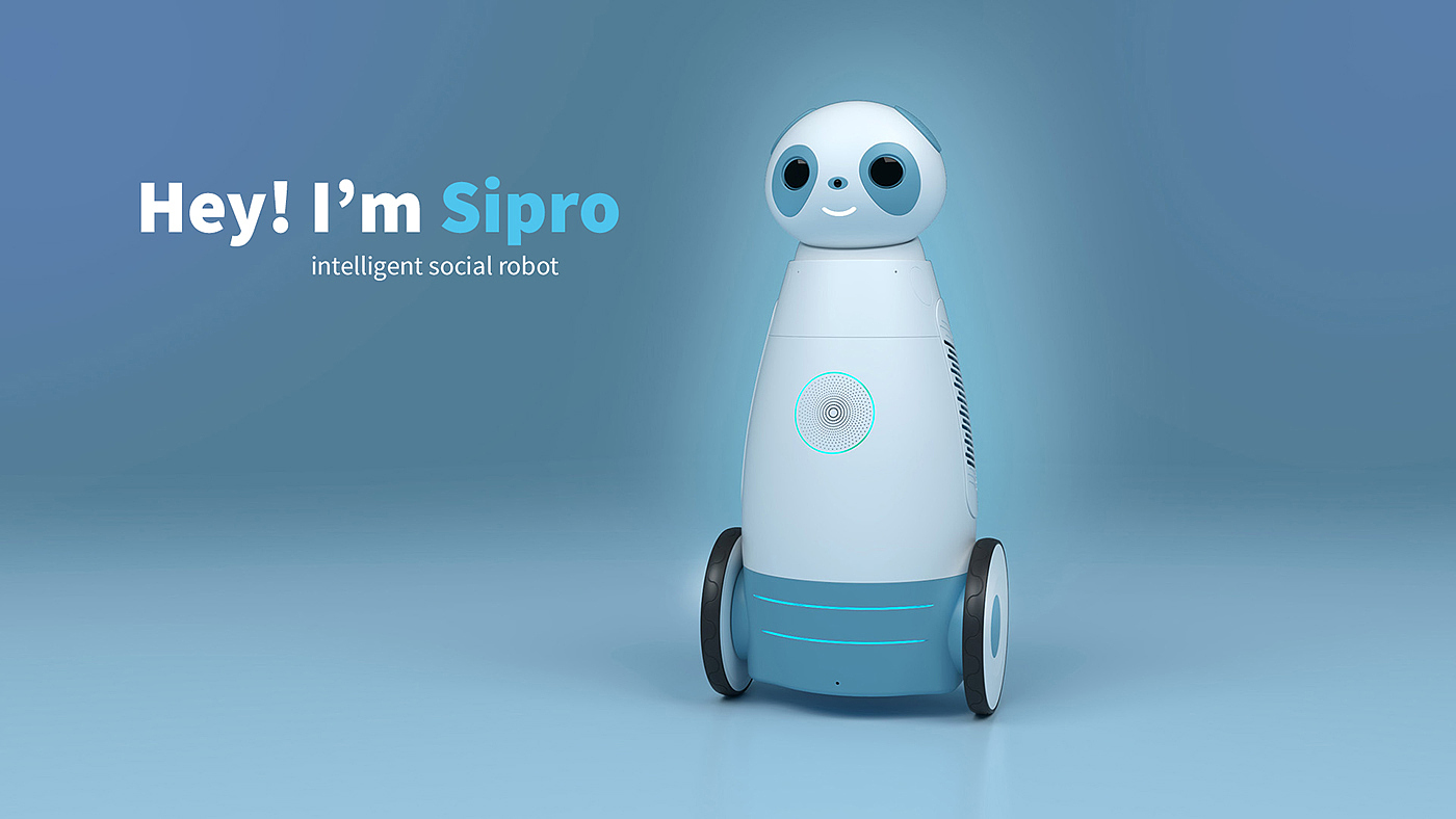 Sipro，Social Robot，智能社交机器人，陪伴，保姆，玩具，守护，友好，