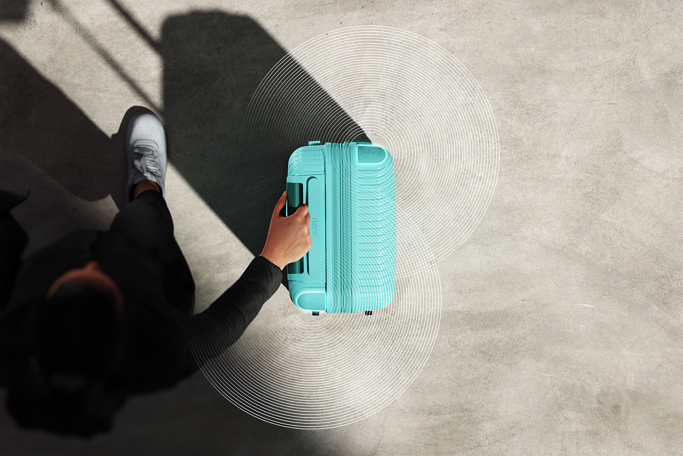 trunk，Draw bar box，Nere PP Luggage，product design，