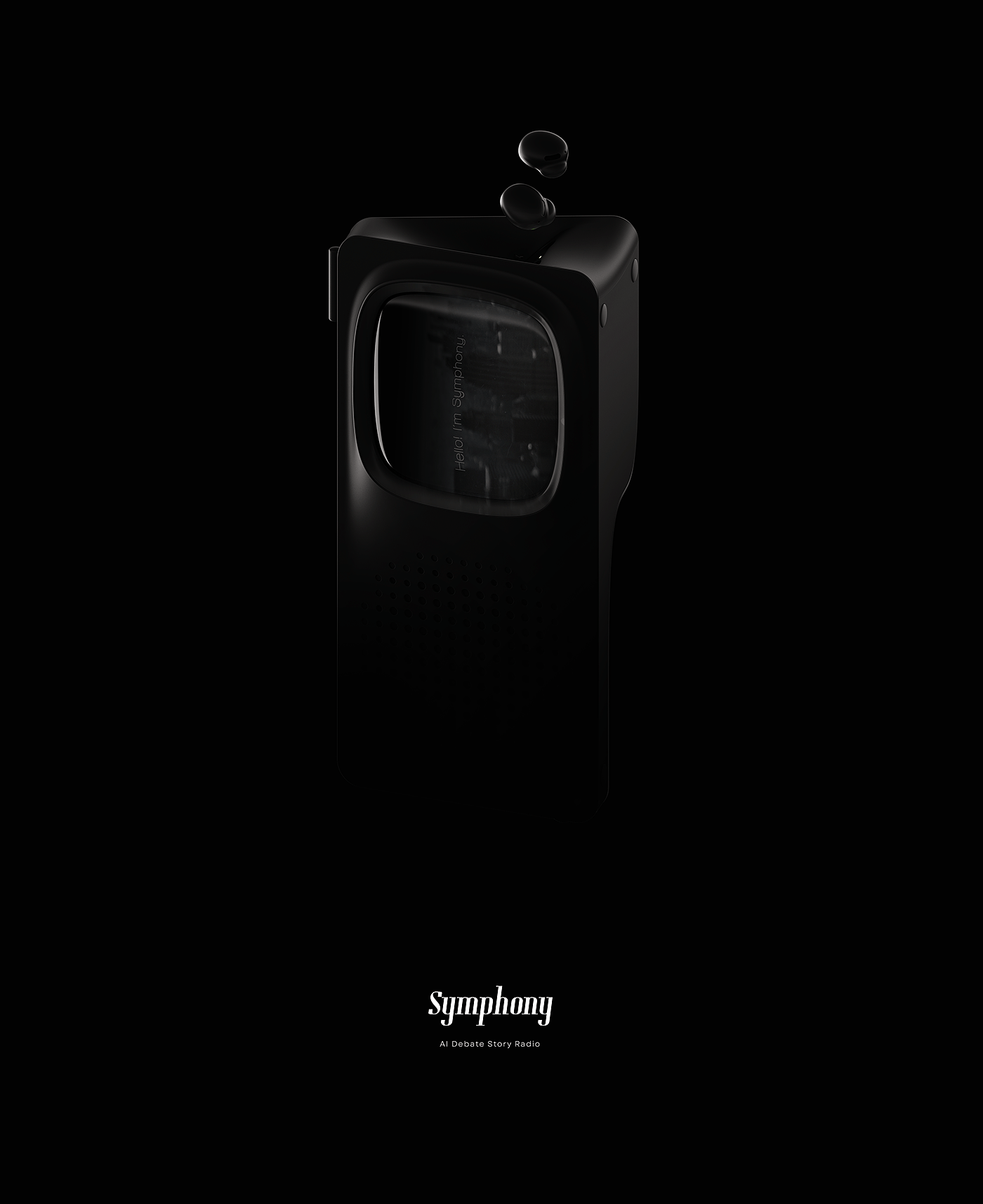 Symphony，Artificial Intelligence Language Module Radio，Digital，electronic product，