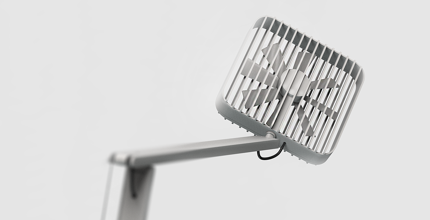 branch，fan，Electric fan，Electric fan，Minimalist，