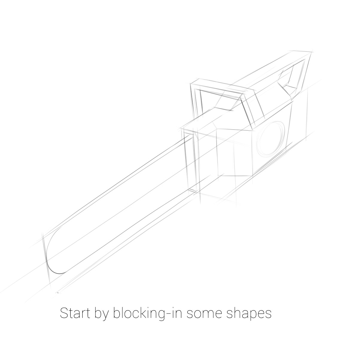 sketchbook，electric saw，step，course，Hand drawn，manuscript，