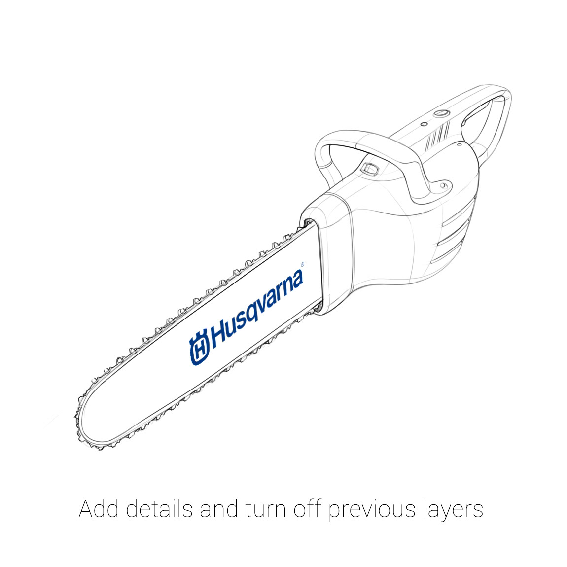 sketchbook，electric saw，step，course，Hand drawn，manuscript，