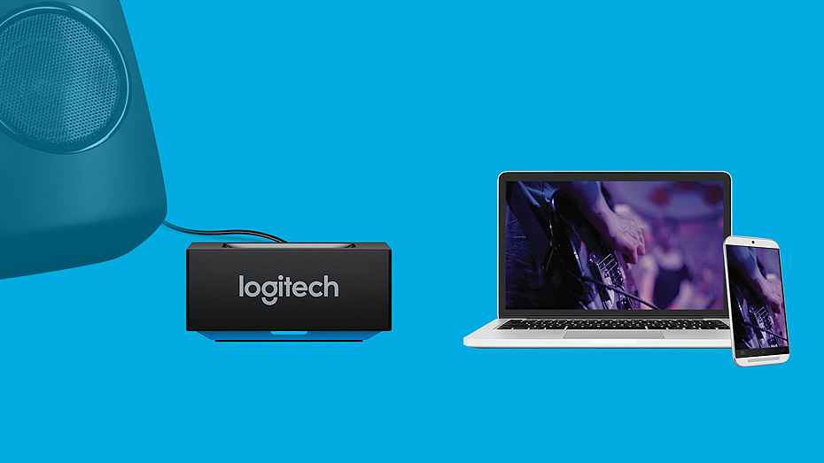 Audio receiver，Bluetooth，Logitech，