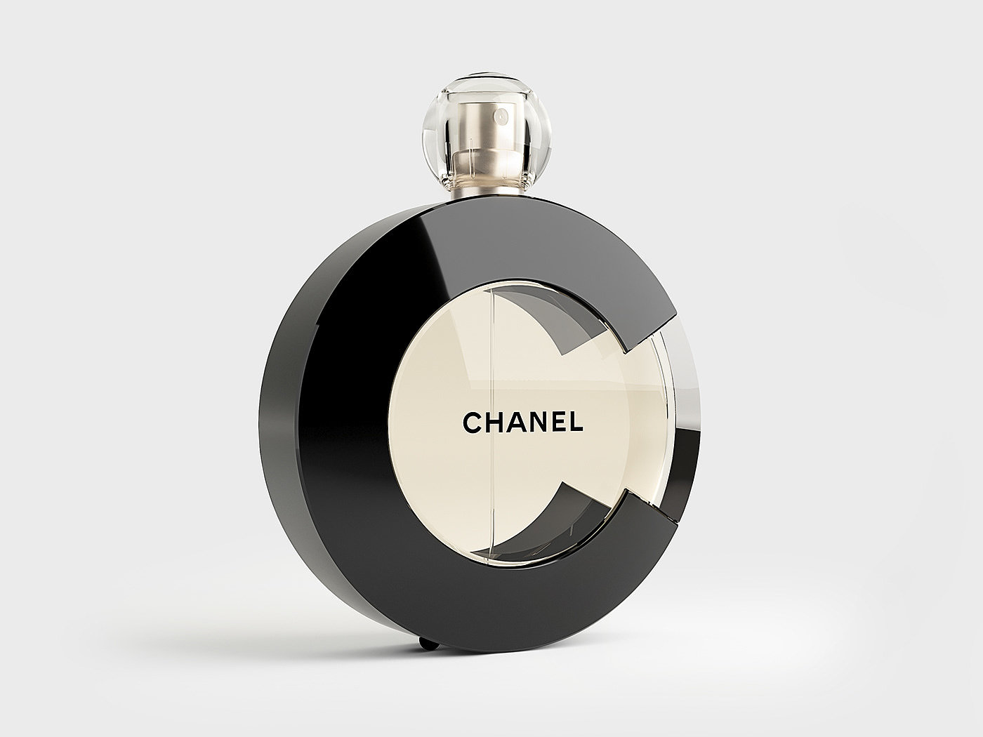 packing design，Perfume bottle，CHANEL，conceptual design，