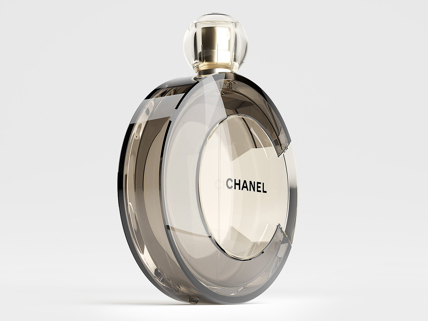 packing design，Perfume bottle，CHANEL，conceptual design，