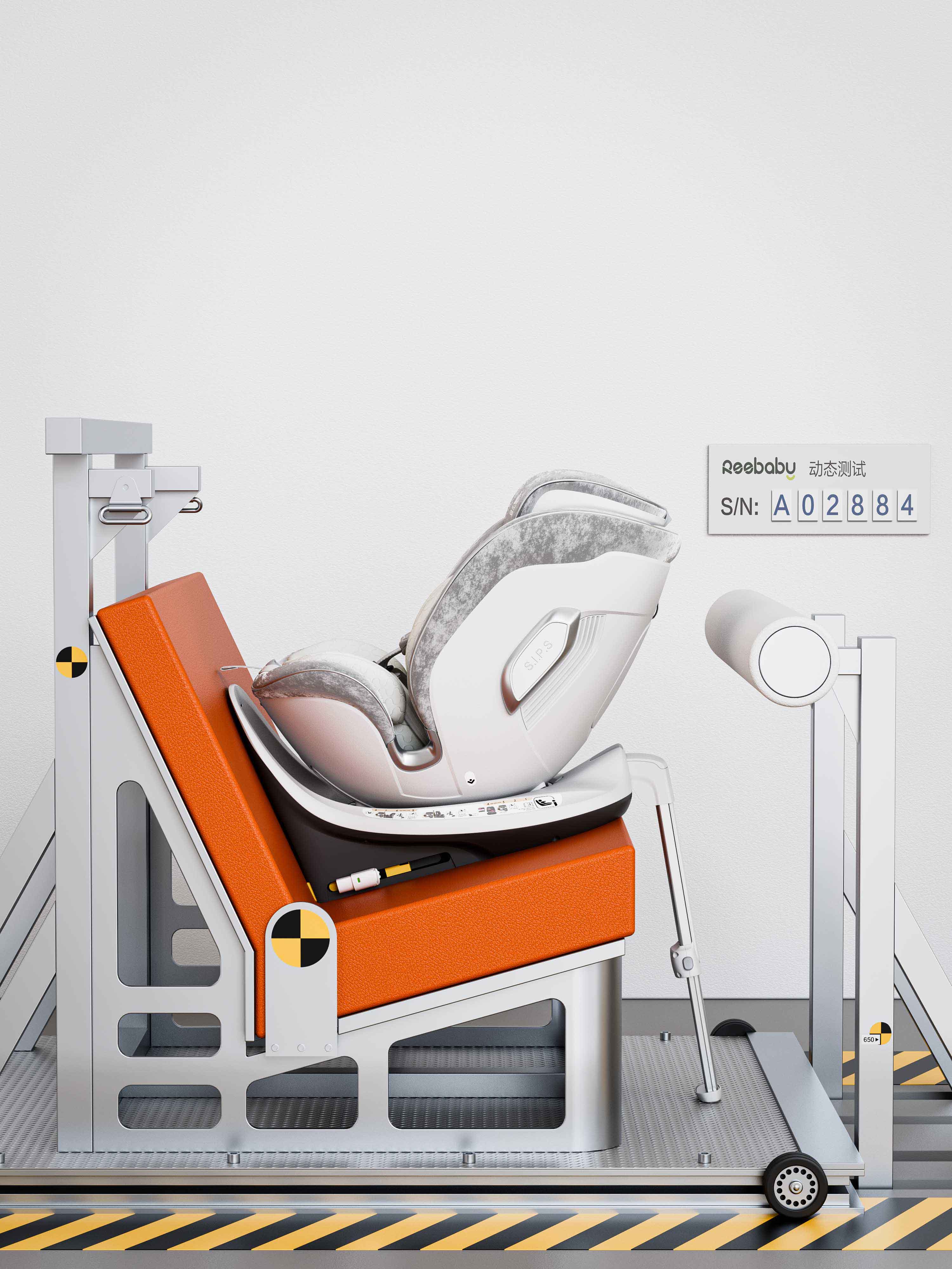 Safety seat rendering，vehicle-use child safety seats，Cross-border e-commerce product rendering，Product 3D rendering，Blender rendering，Maternal and infant products，E-commerce details，