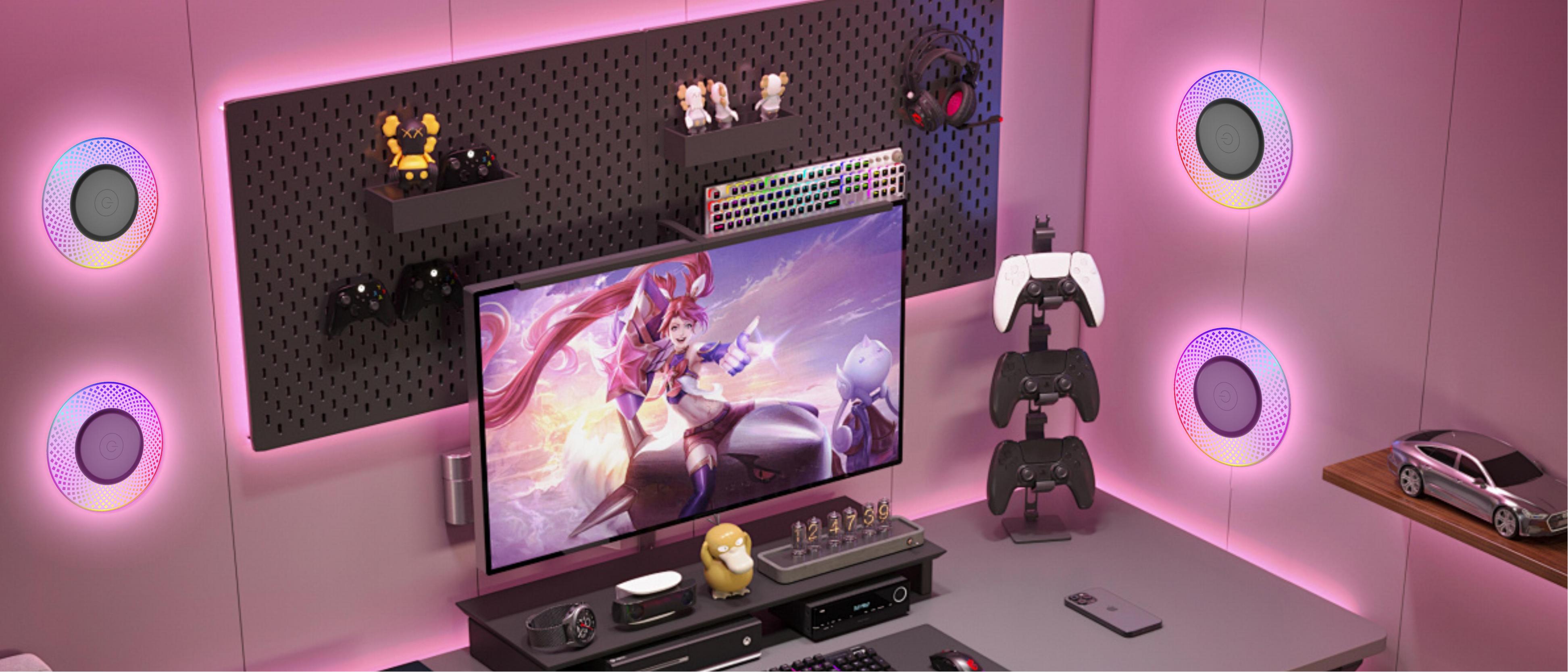 Atmosphere lamp，Ambience Desktop Lamp，Desk lamp，