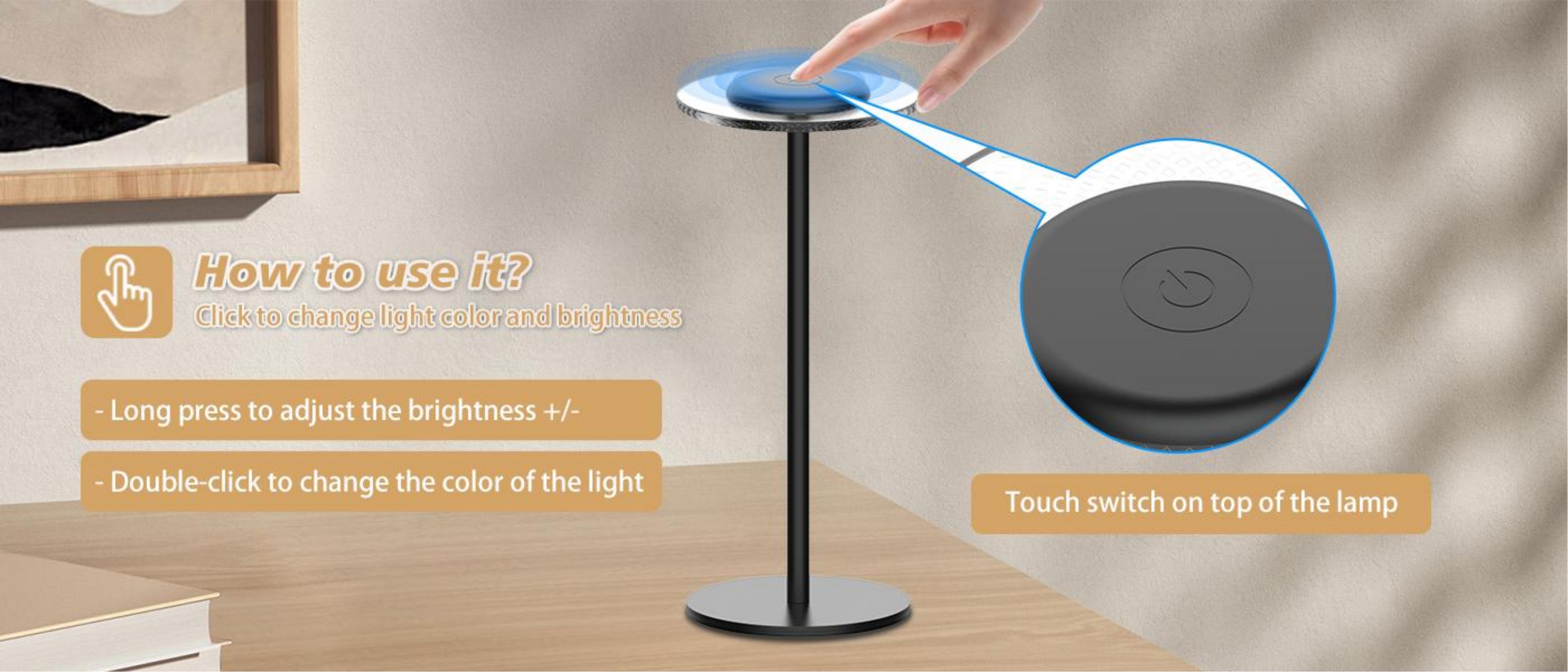 Atmosphere lamp，Ambience Desktop Lamp，Desk lamp，