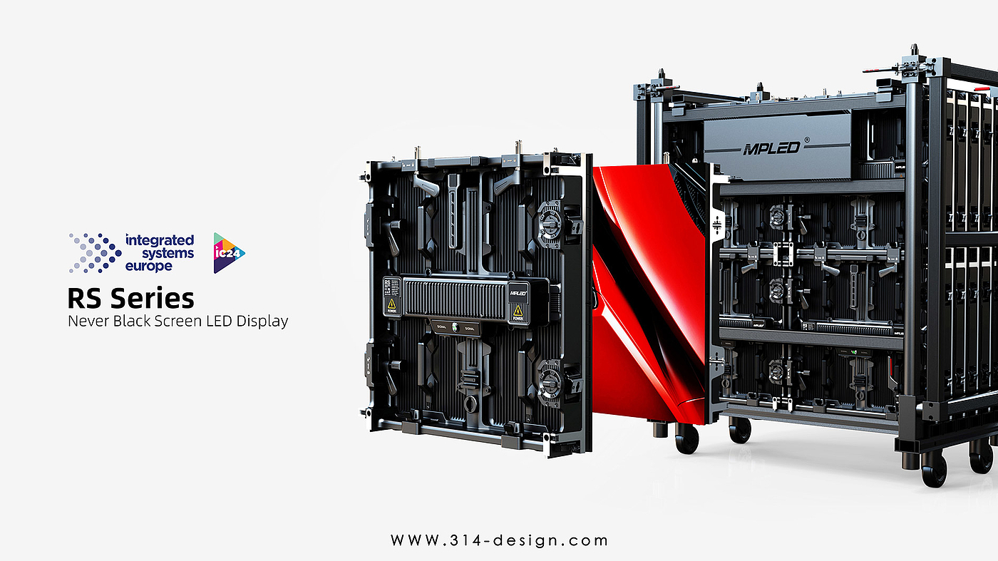 Rental LED display，Leasing LED display appearance structure design，