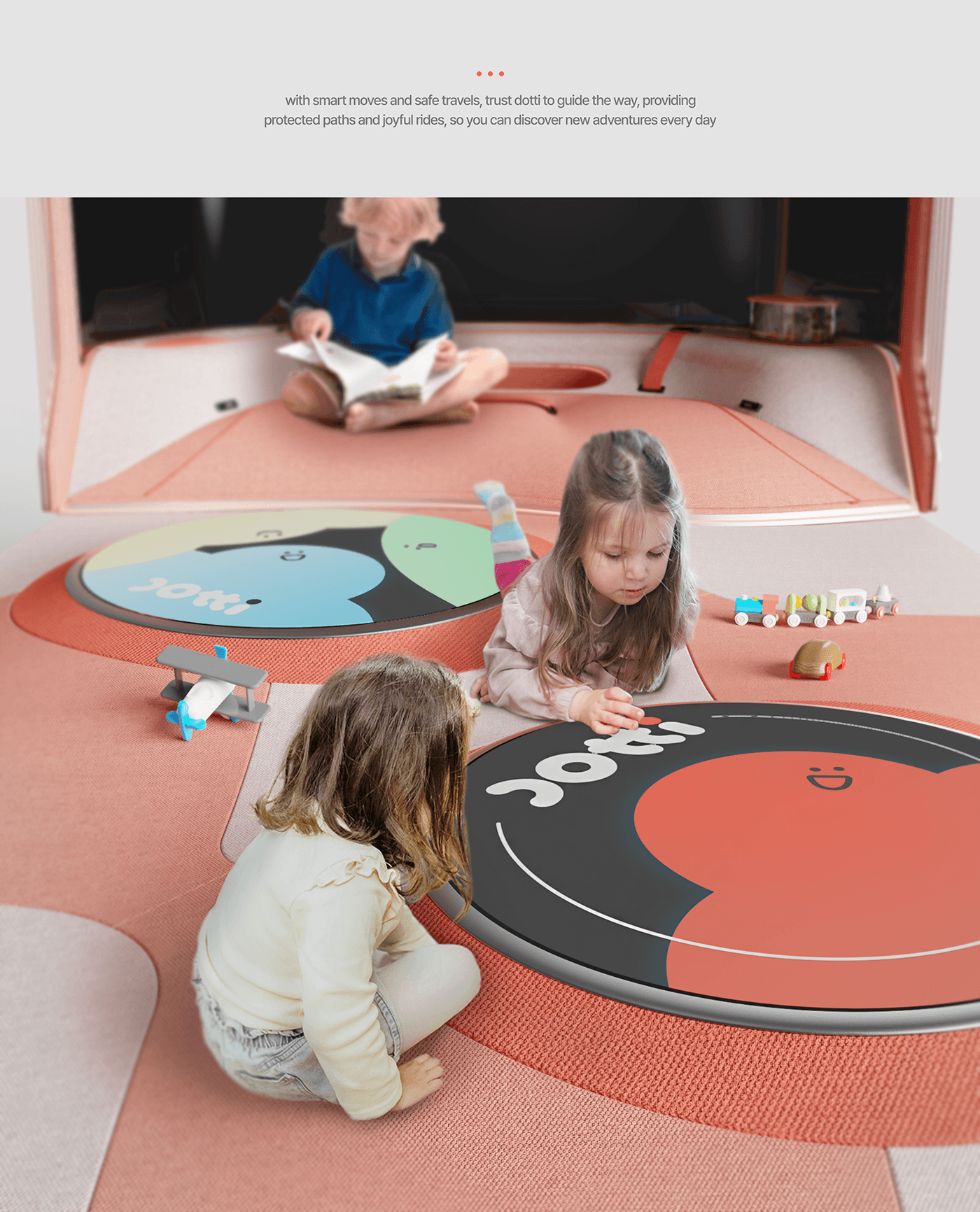 commute，education，interaction，creative ability，Dotti，