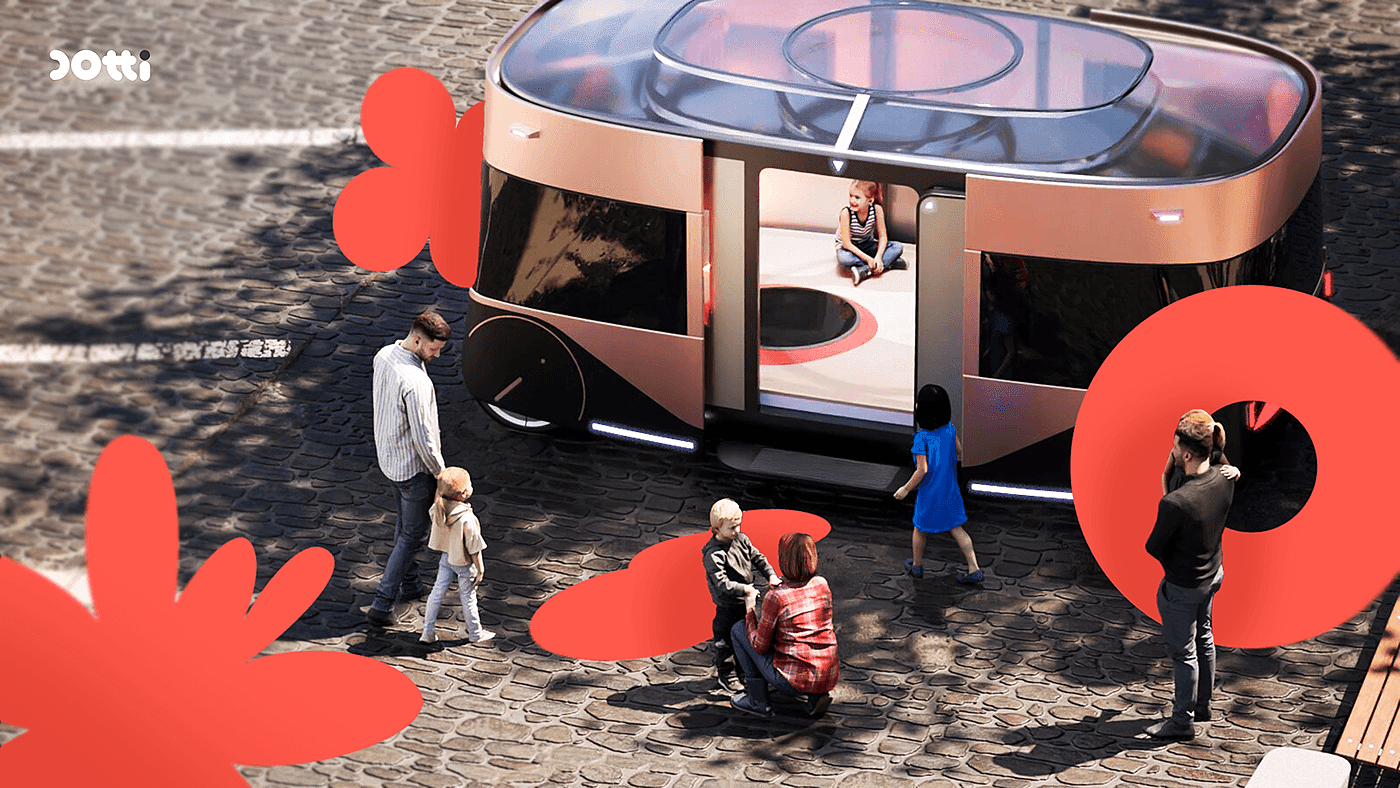 commute，education，interaction，creative ability，Dotti，