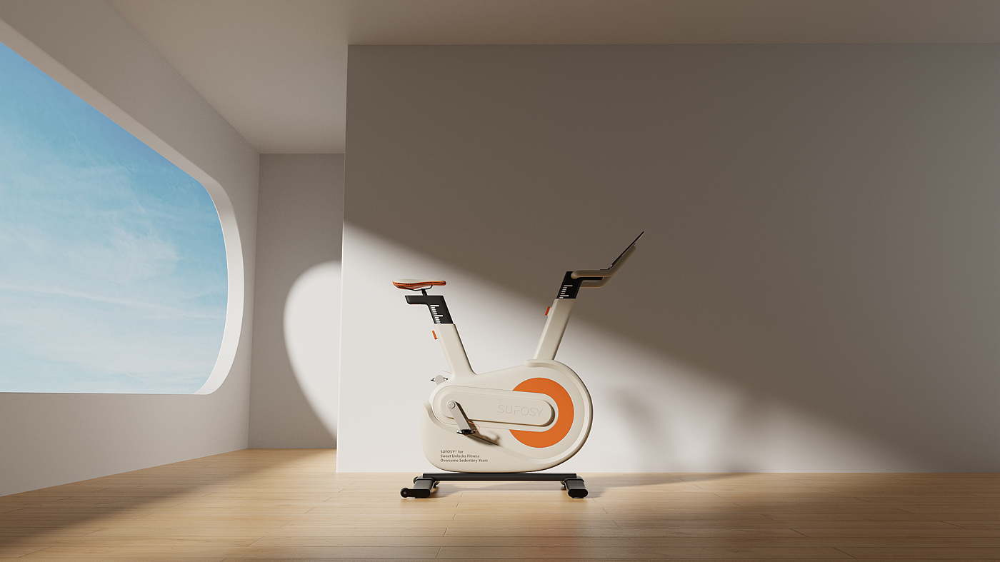 Spinning bike，industrial design，CMF design，product design，Fitness products，