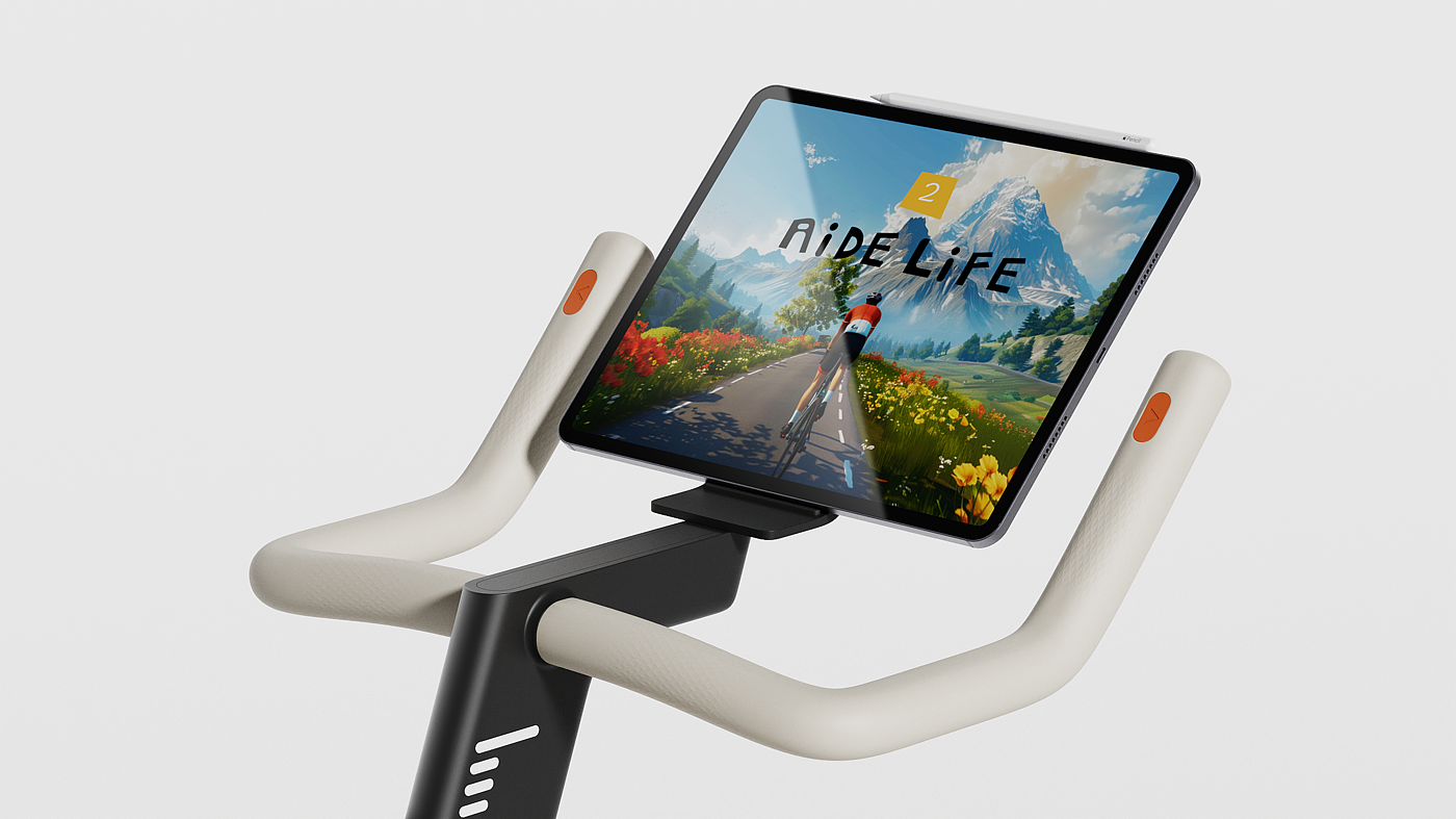 Spinning bike，industrial design，CMF design，product design，Fitness products，