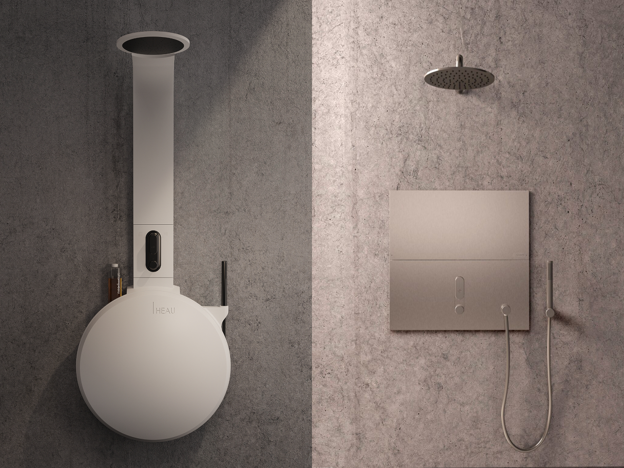 Energy-saving shower，instant hot water，water saving design，Smart shower，
