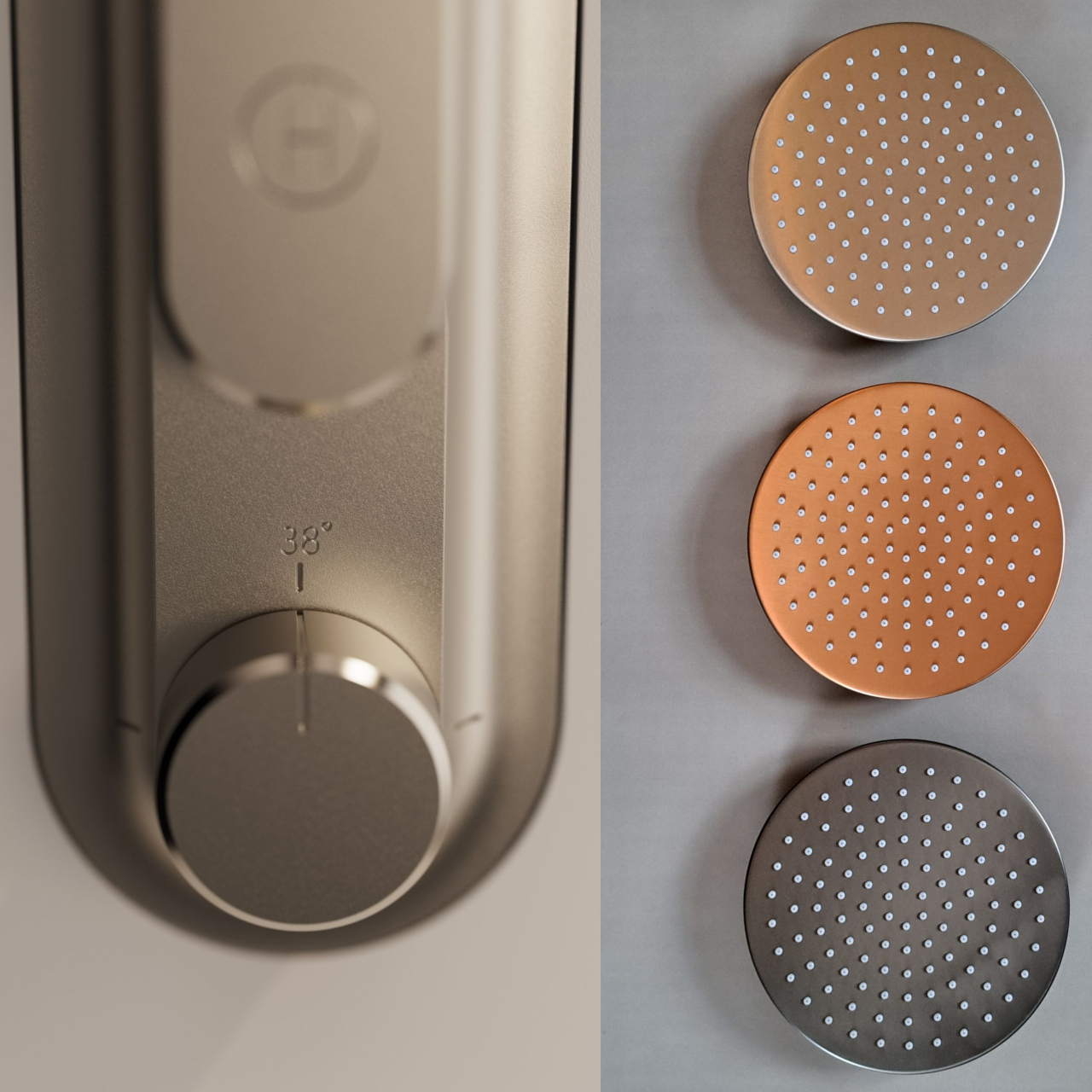 Energy-saving shower，instant hot water，water saving design，Smart shower，