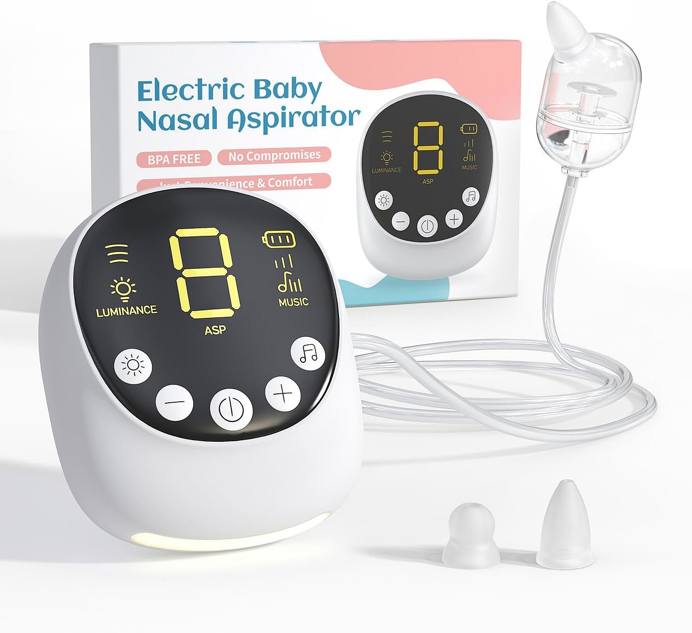 Nasal aspirator，Electric split nasal aspirator，Child mother and baby，Mellow，Home，affinity，Simplicity，
