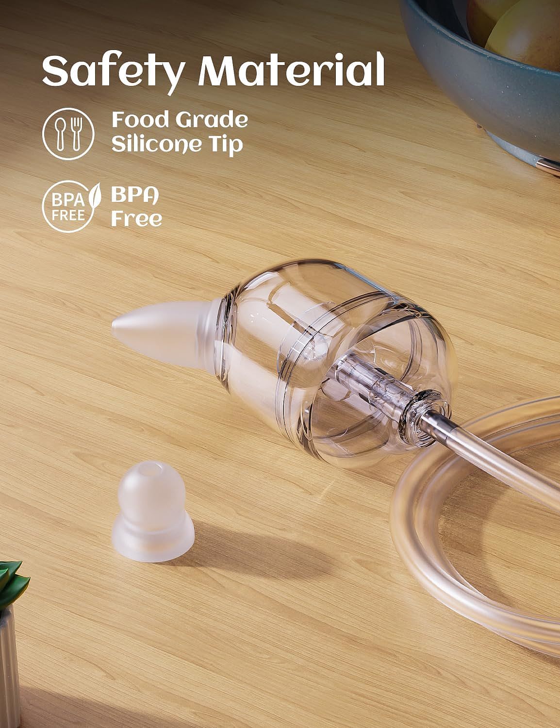 Nasal aspirator，Electric split nasal aspirator，Child mother and baby，Mellow，Home，affinity，Simplicity，