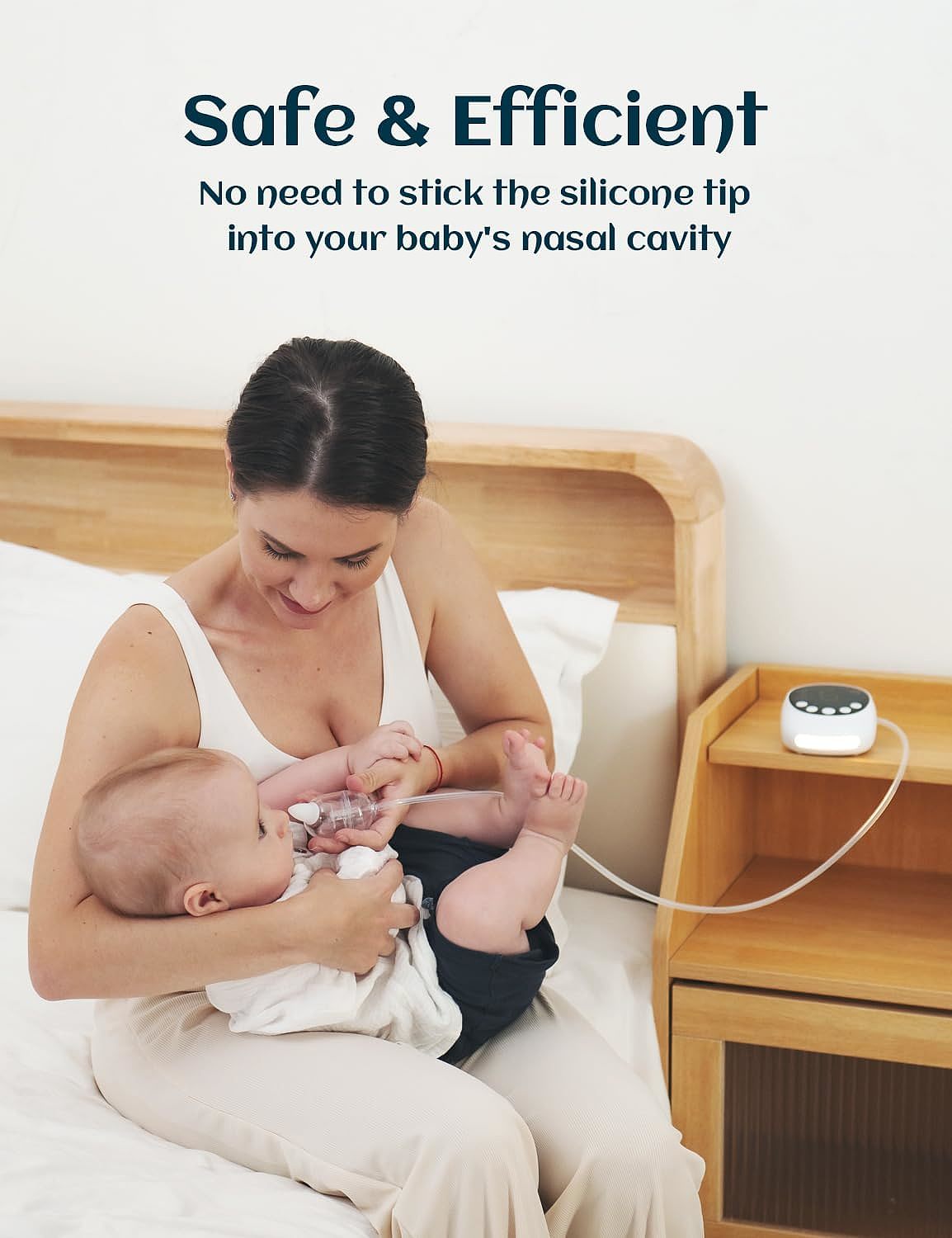 Nasal aspirator，Electric split nasal aspirator，Child mother and baby，Mellow，Home，affinity，Simplicity，