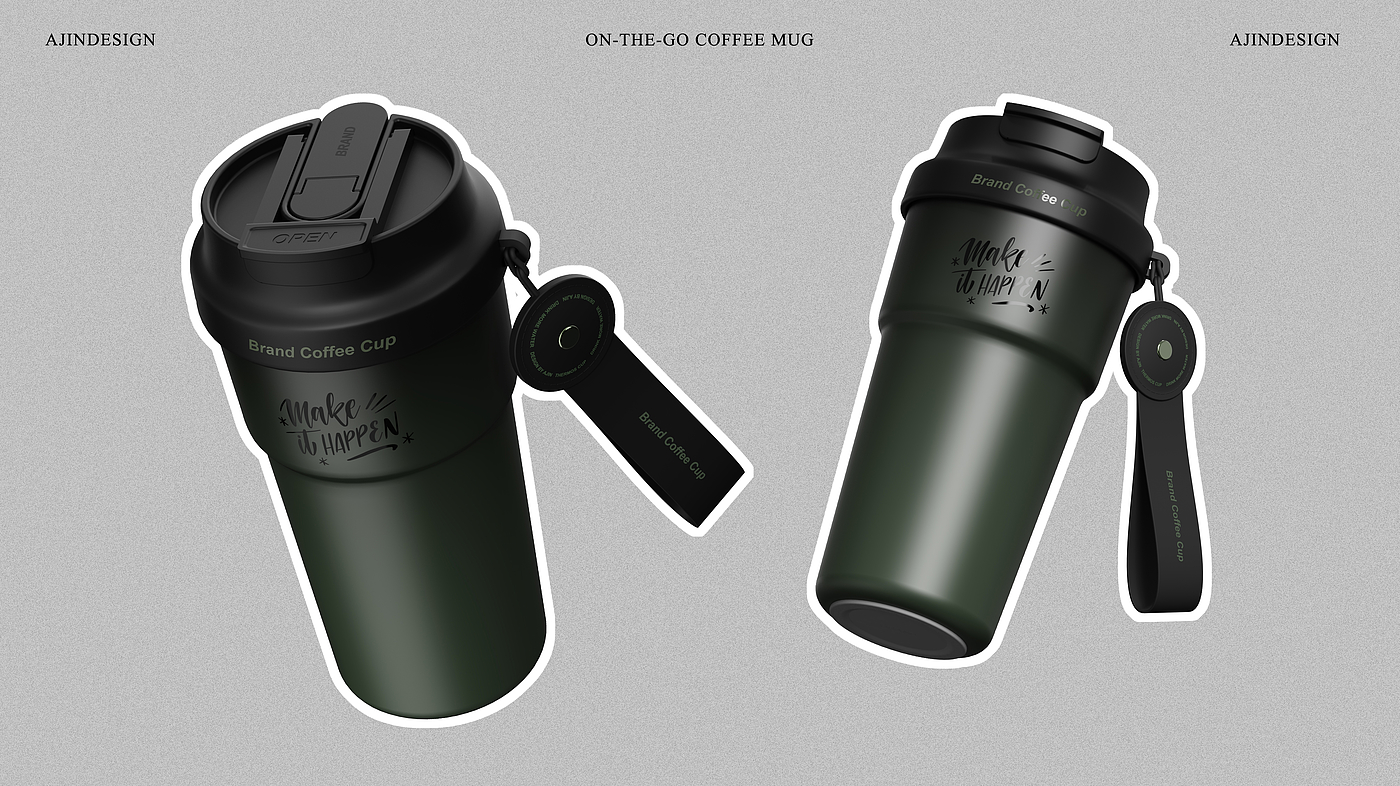 Coffee cup design, cup design, casual cup，