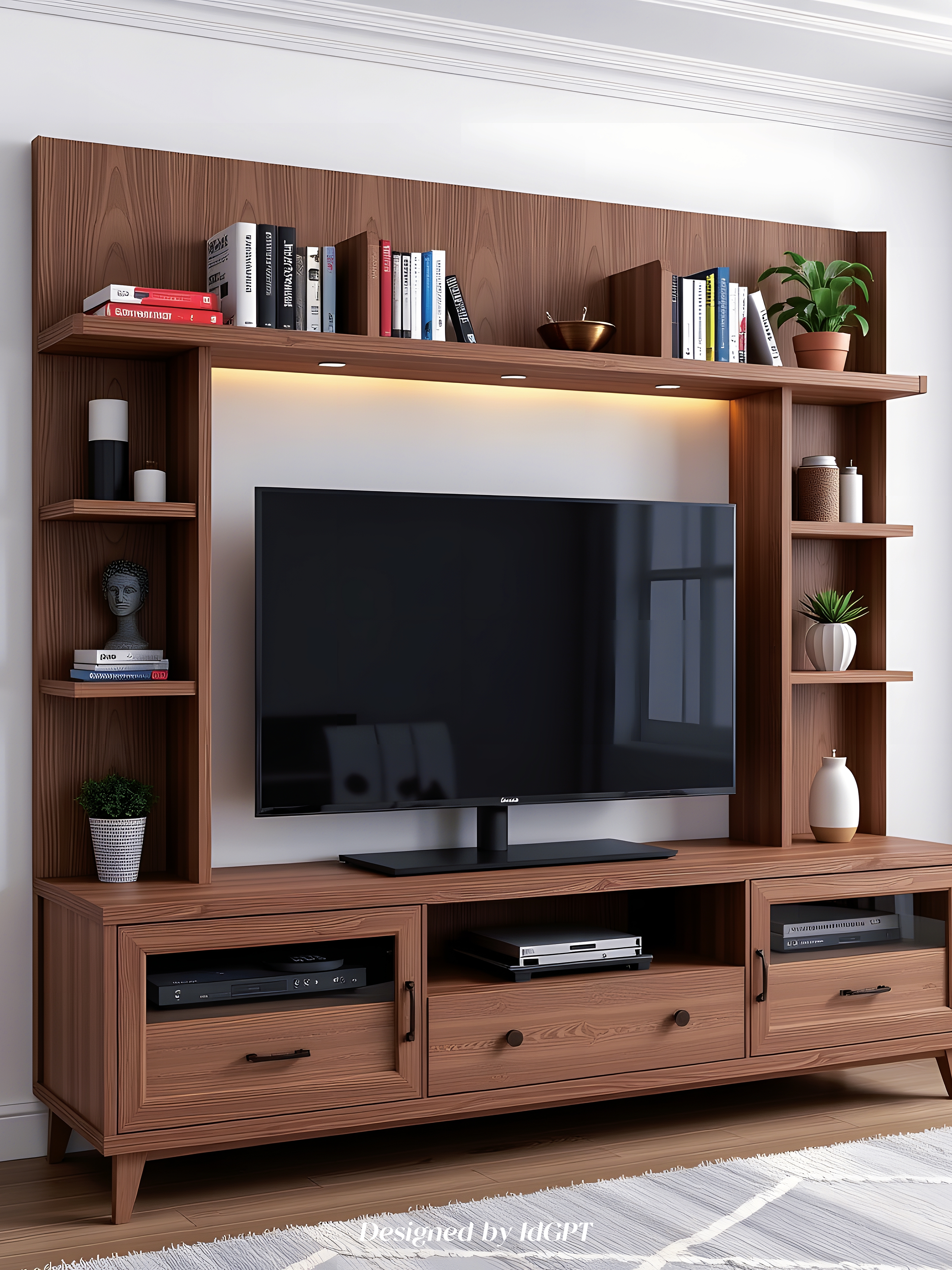 AIGC, AI, Home Furniture, TV Cabinet，