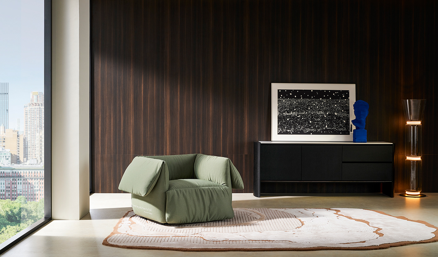 BOX Armchair，sofa，furniture，Armchair，