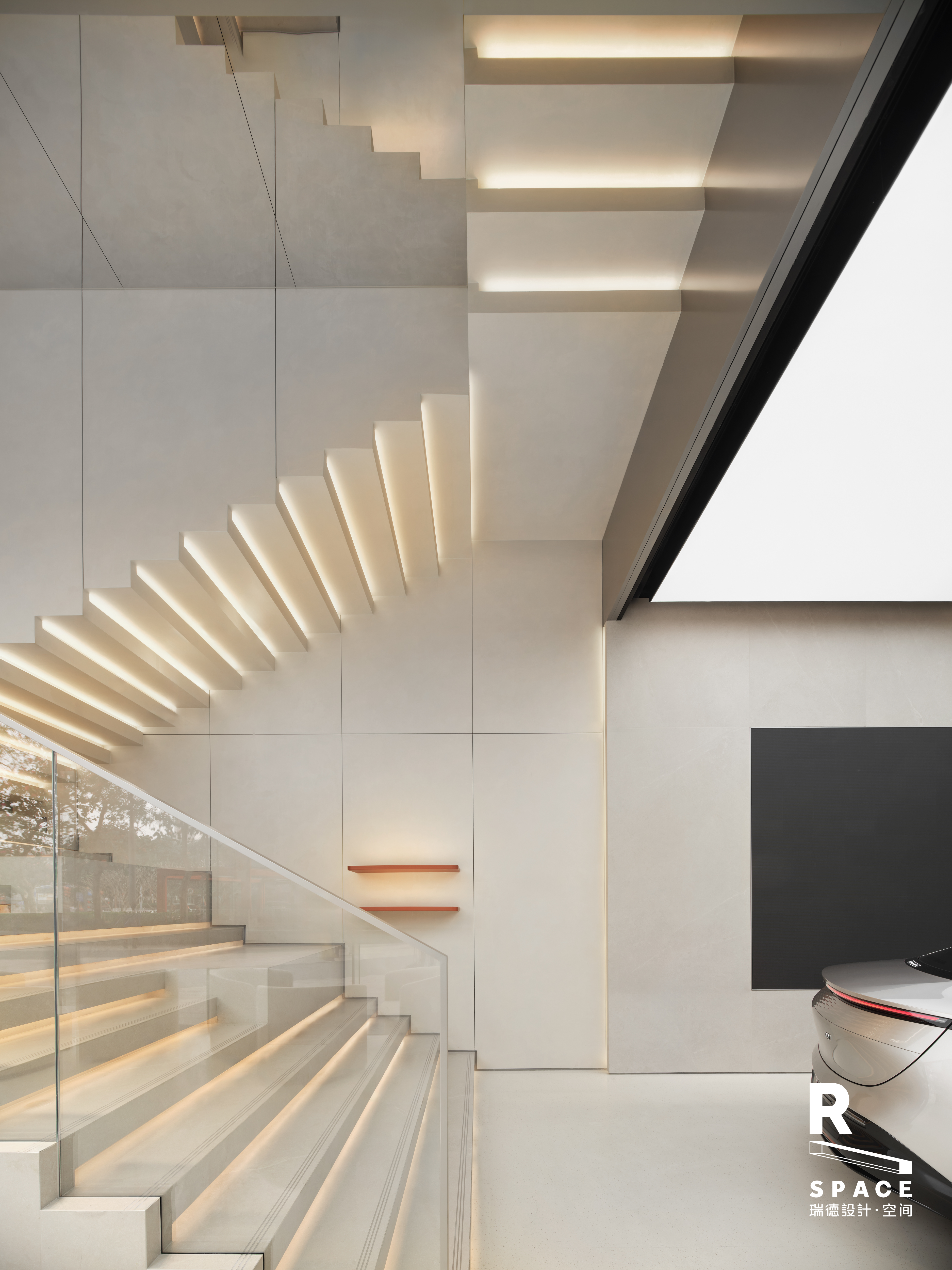 Original works，Commercial space design，New energy vehicle，Pole Krypton Center，Foshan lion dance，In the local culture，Red design，Hangzhou design company，