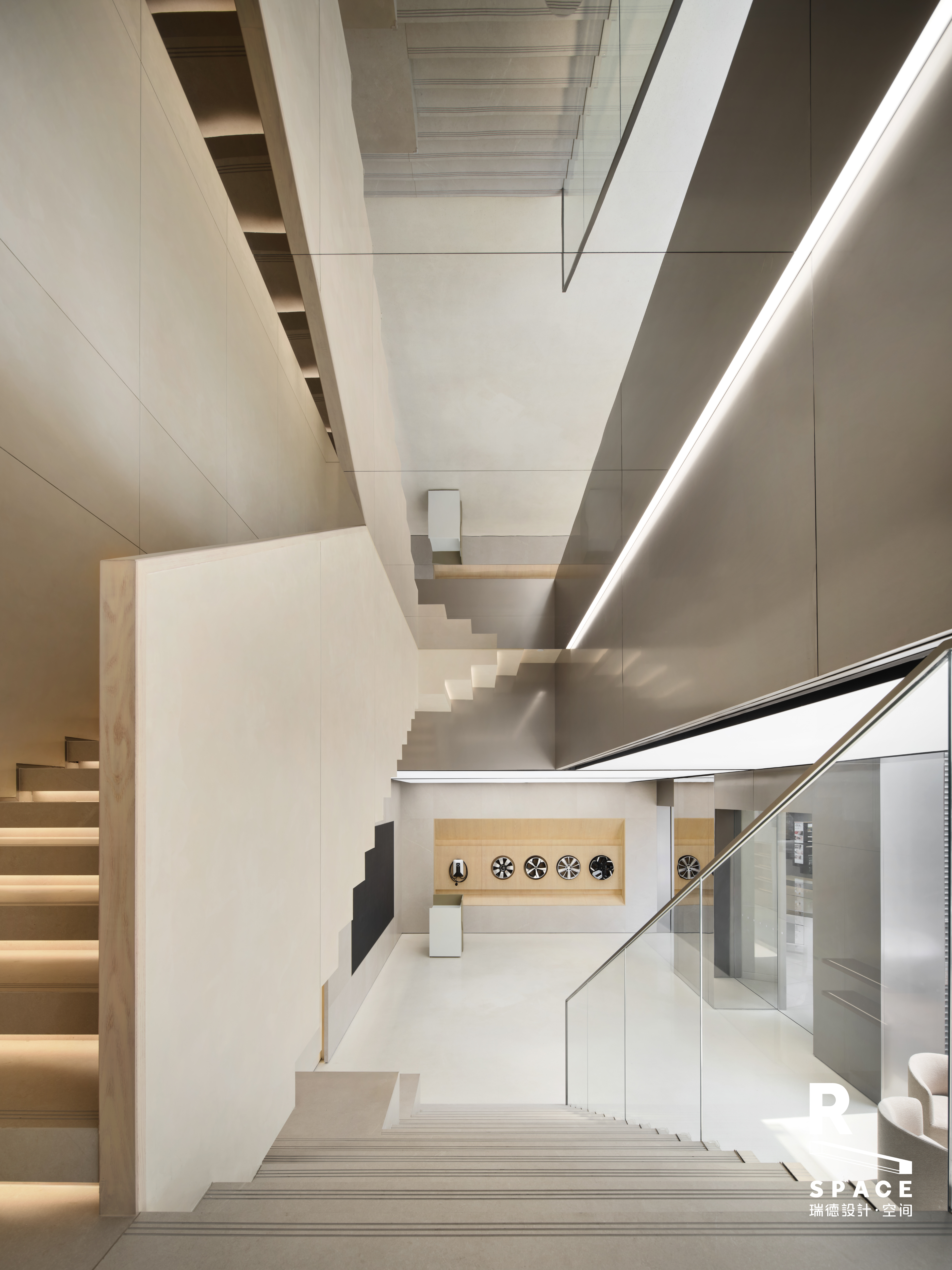 Original works，Commercial space design，New energy vehicle，Pole Krypton Center，Foshan lion dance，In the local culture，Red design，Hangzhou design company，