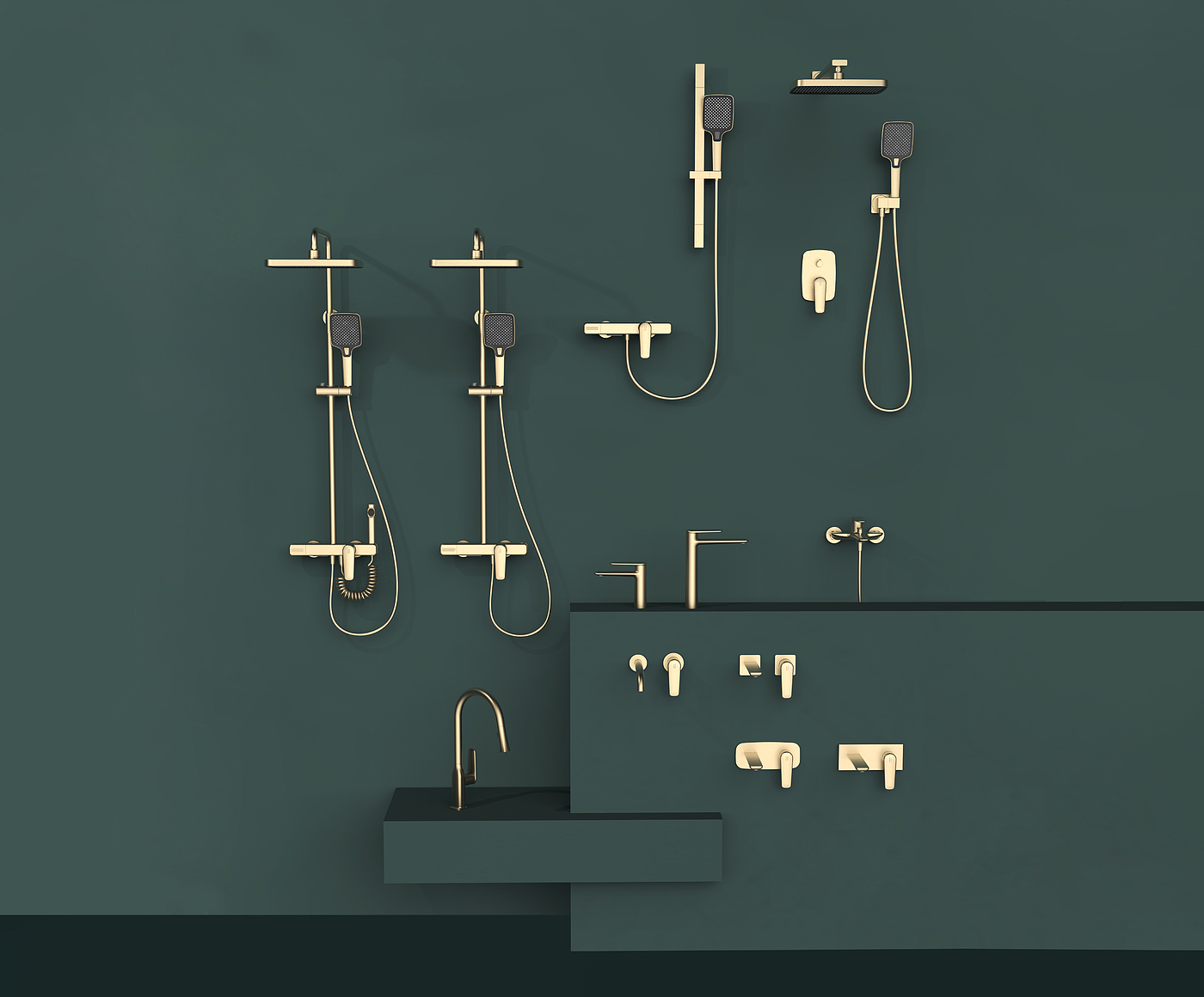 kitchen and toilet，water tap，shower，hardware，