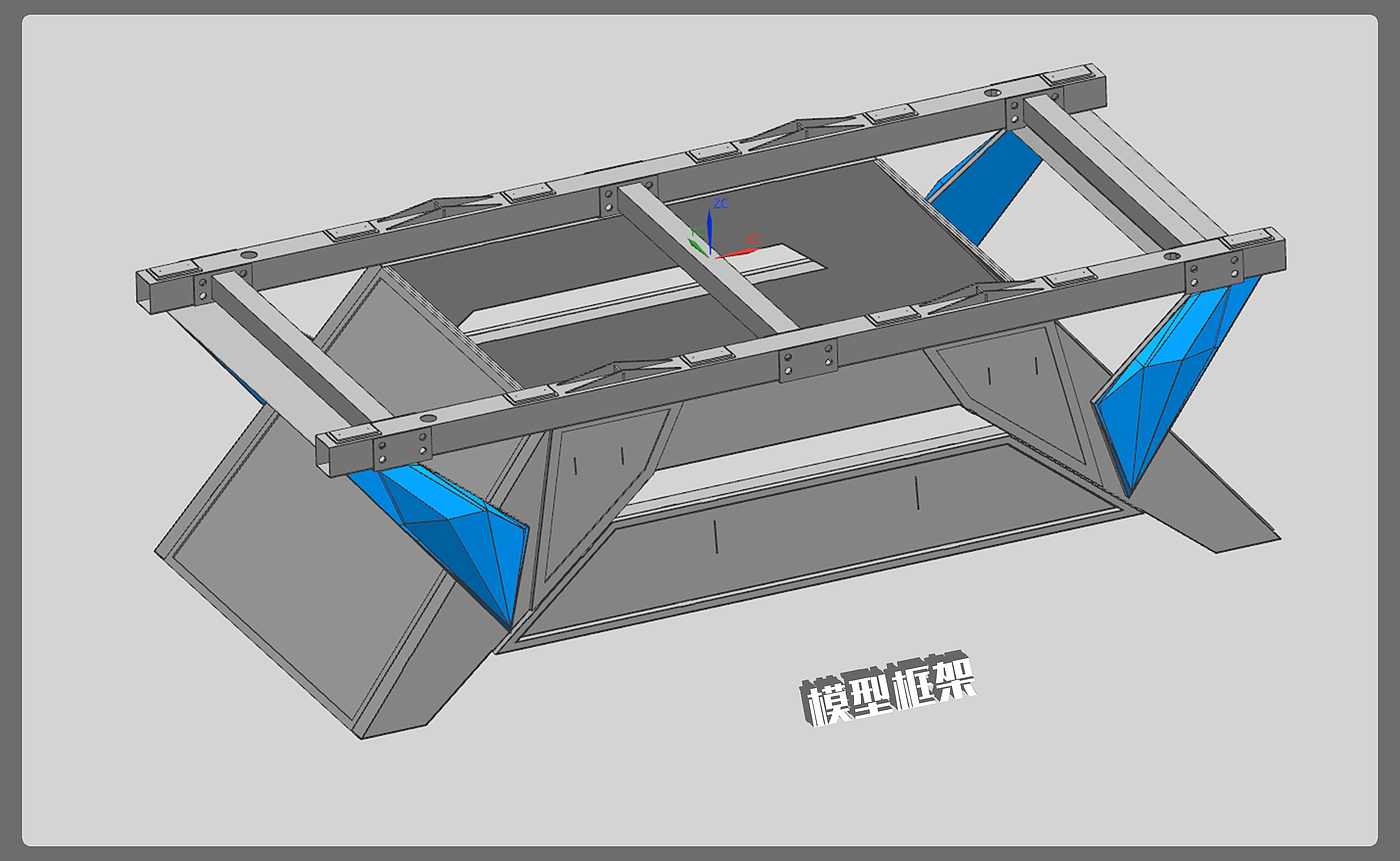 pool table，Appearance and structure design，Metal billiard table，Zhangtuo 1，