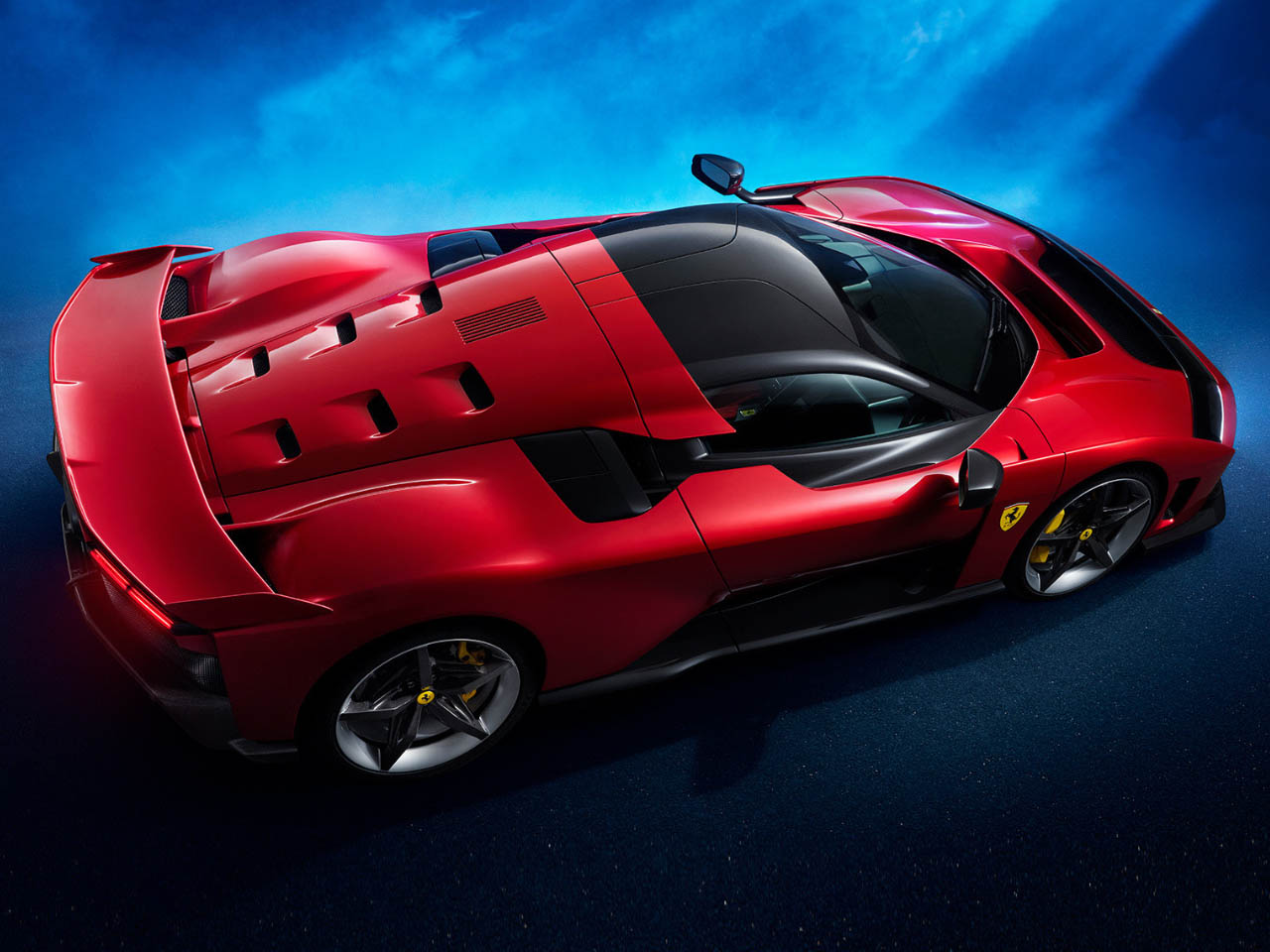 Sports car，vehicle，Ferrari，FERRARI F80，
