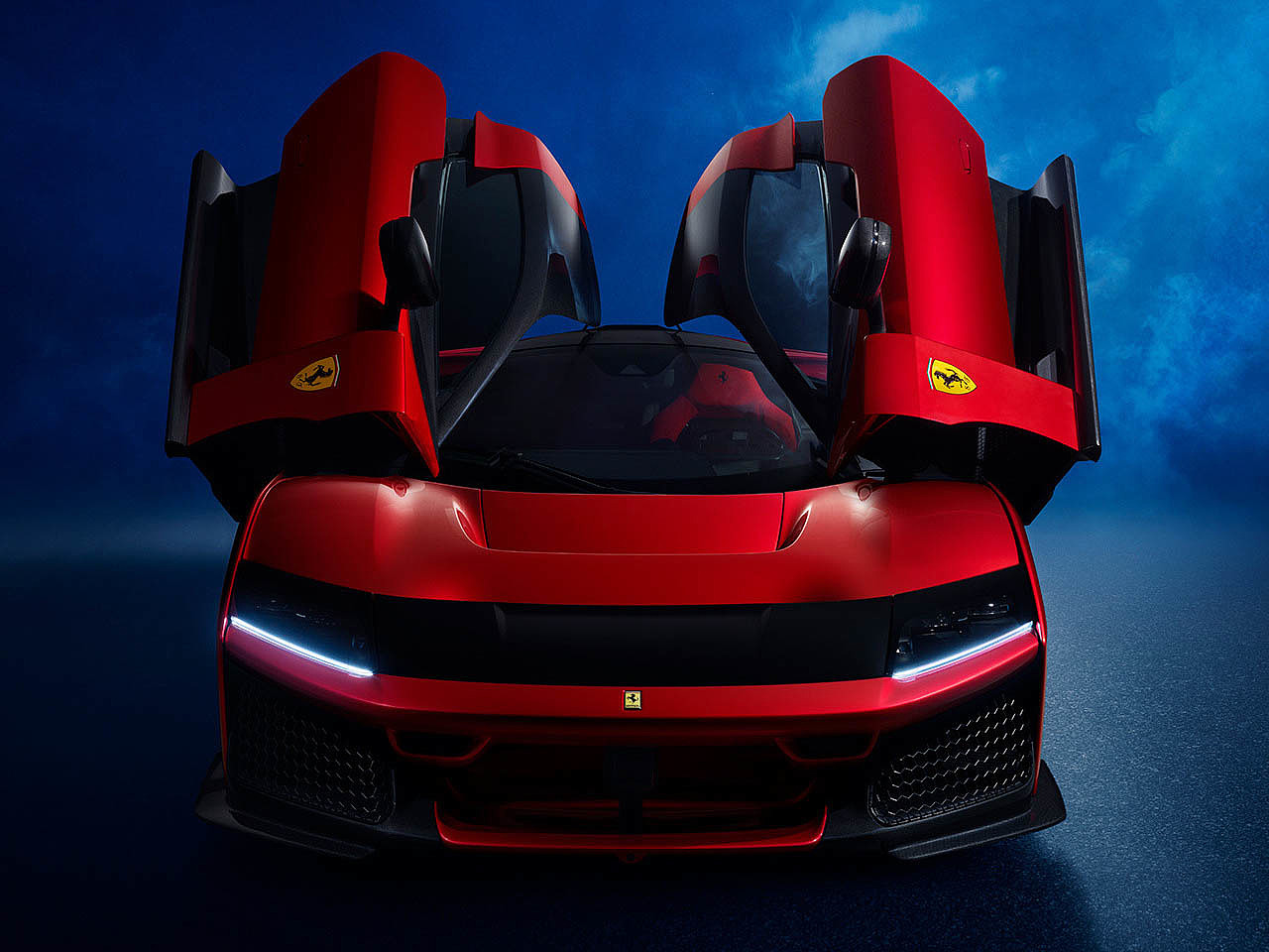 Sports car，vehicle，Ferrari，FERRARI F80，