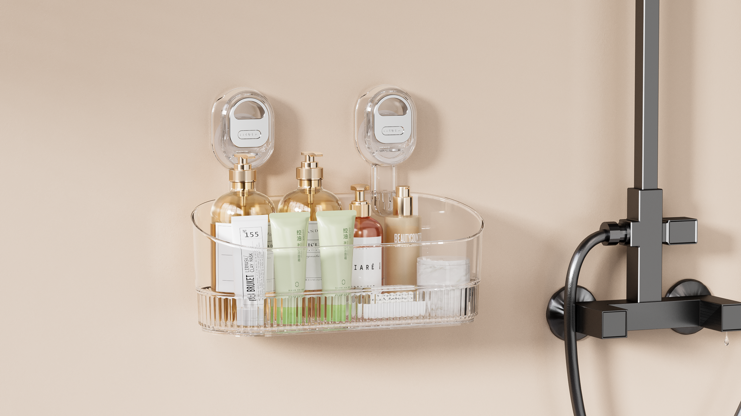 Wall hanging，Wall hanging，sucker，sucker，storage box，storage box，