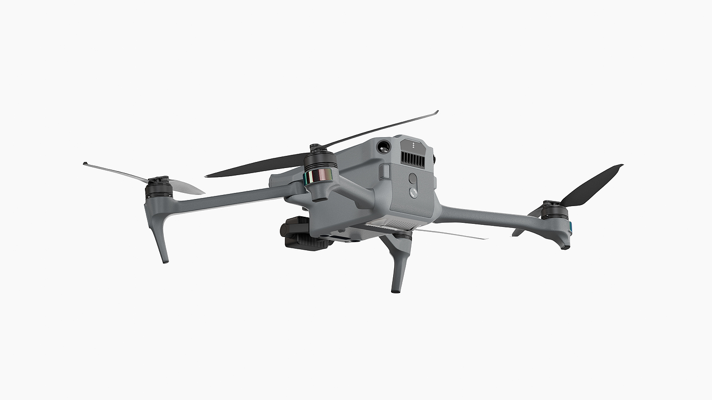 dji ，UAV，Aerocraft，BLENDER，