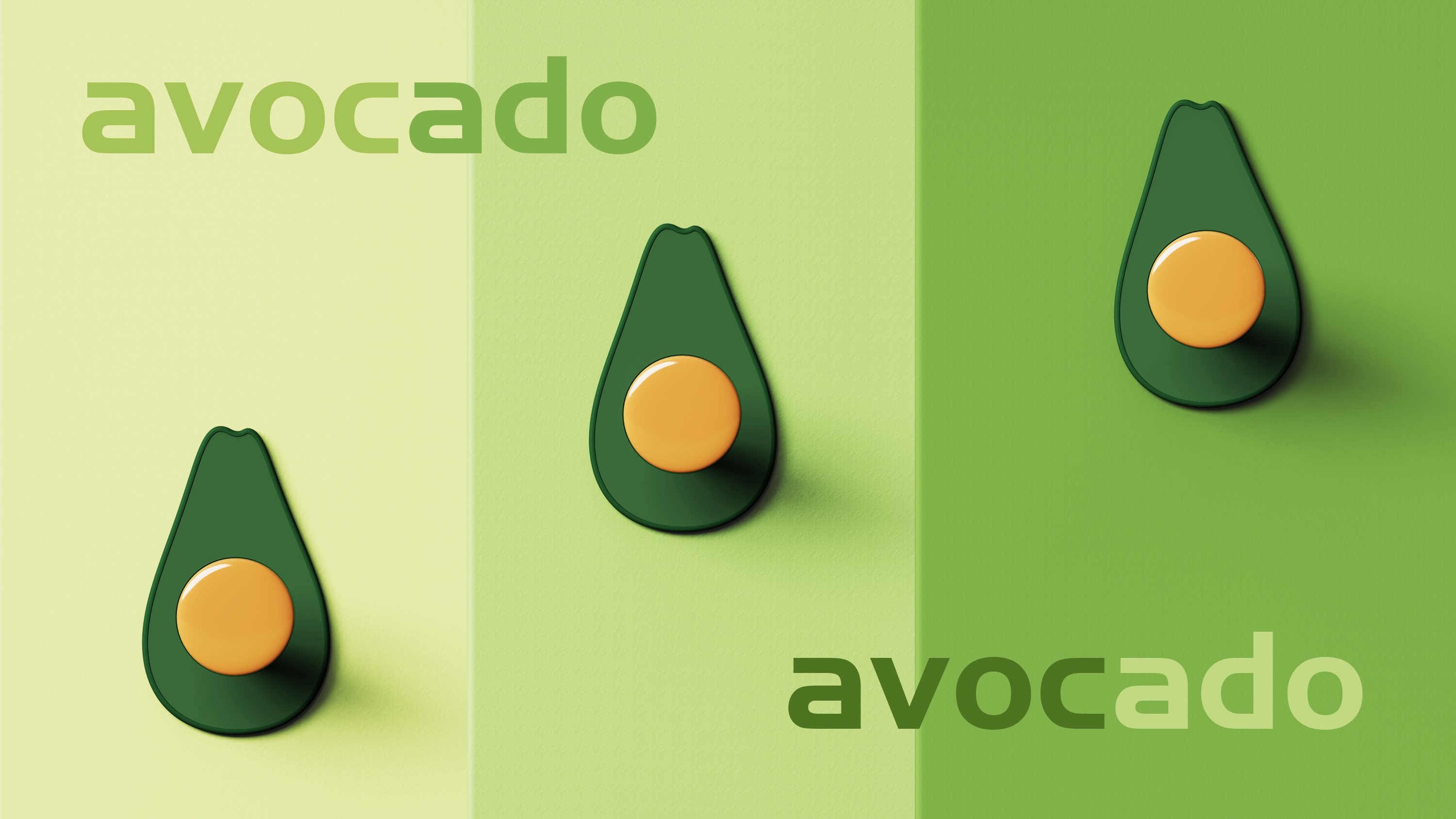 A bite of avocado!，