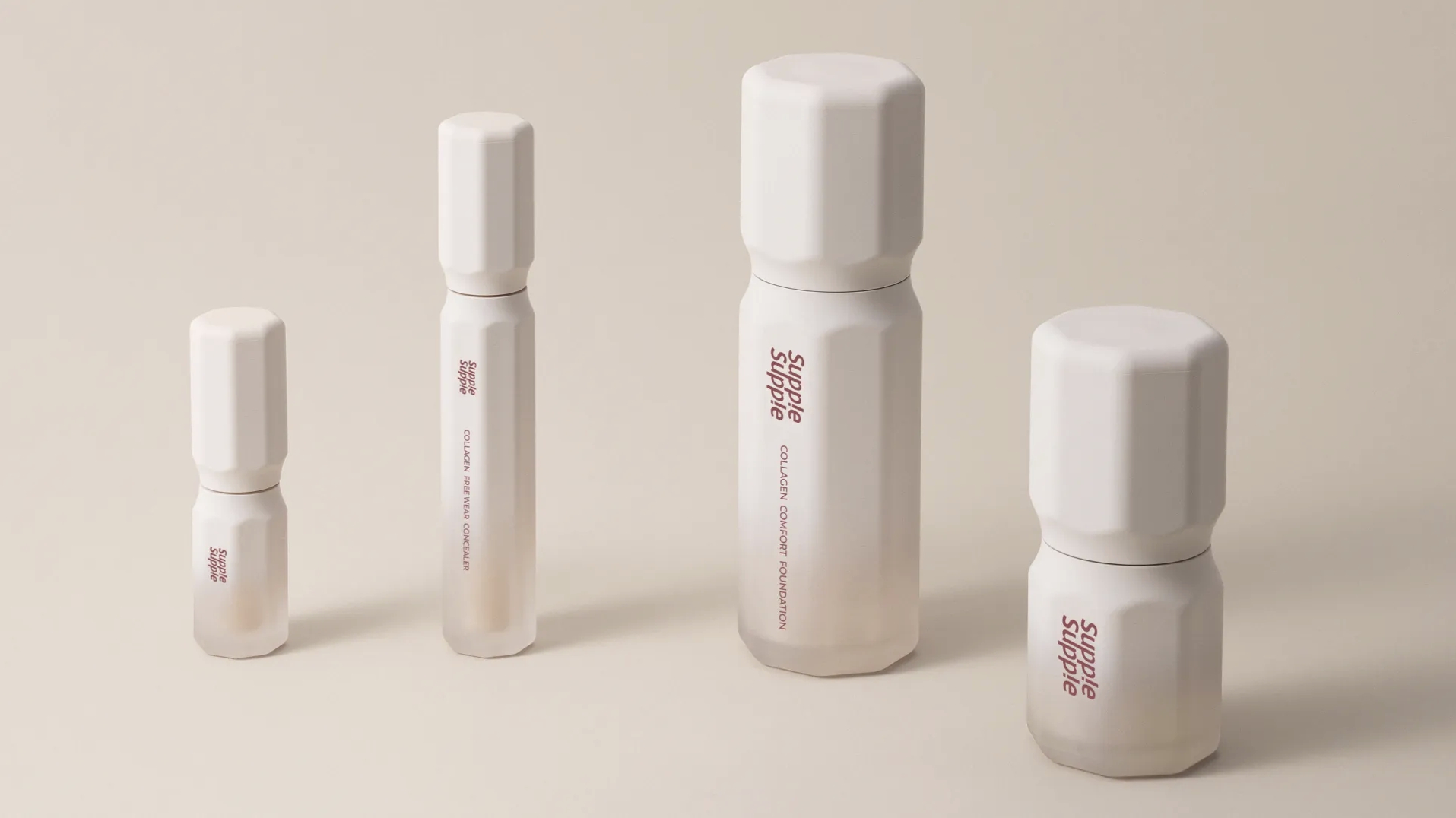 "Small barbell" liquid foundation，