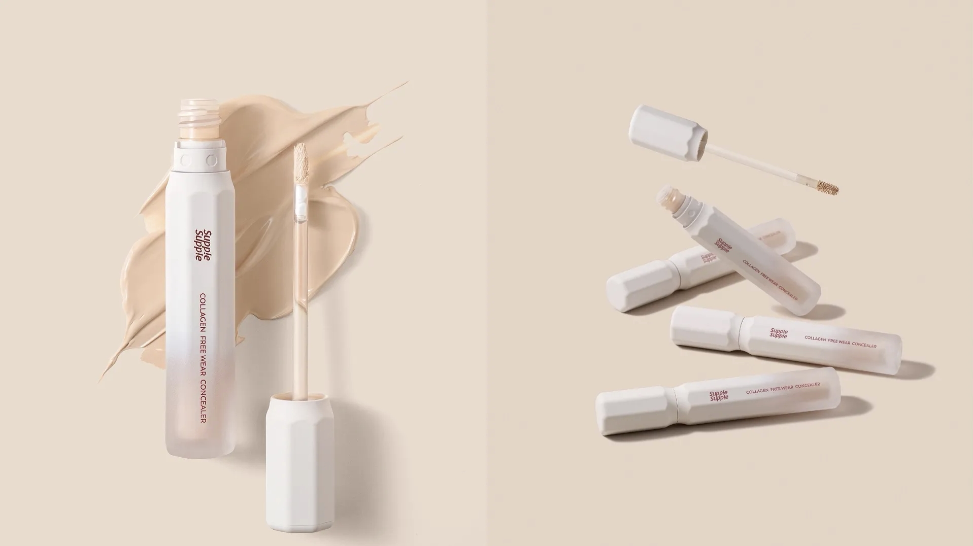 "Small barbell" liquid foundation，