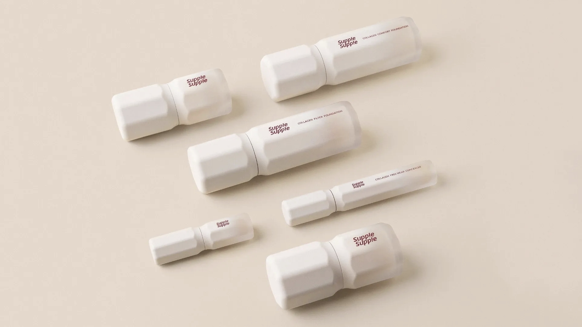 "Small barbell" liquid foundation，