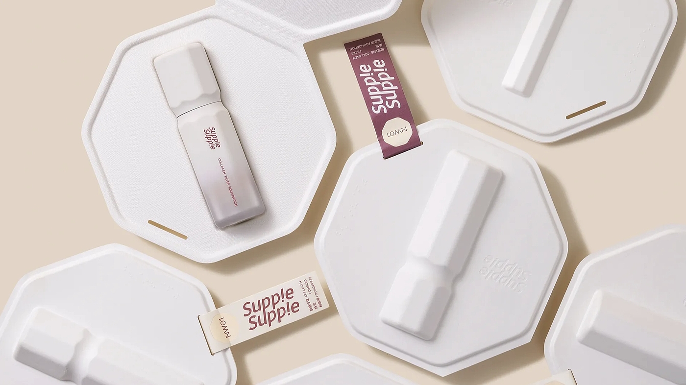 "Small barbell" liquid foundation，