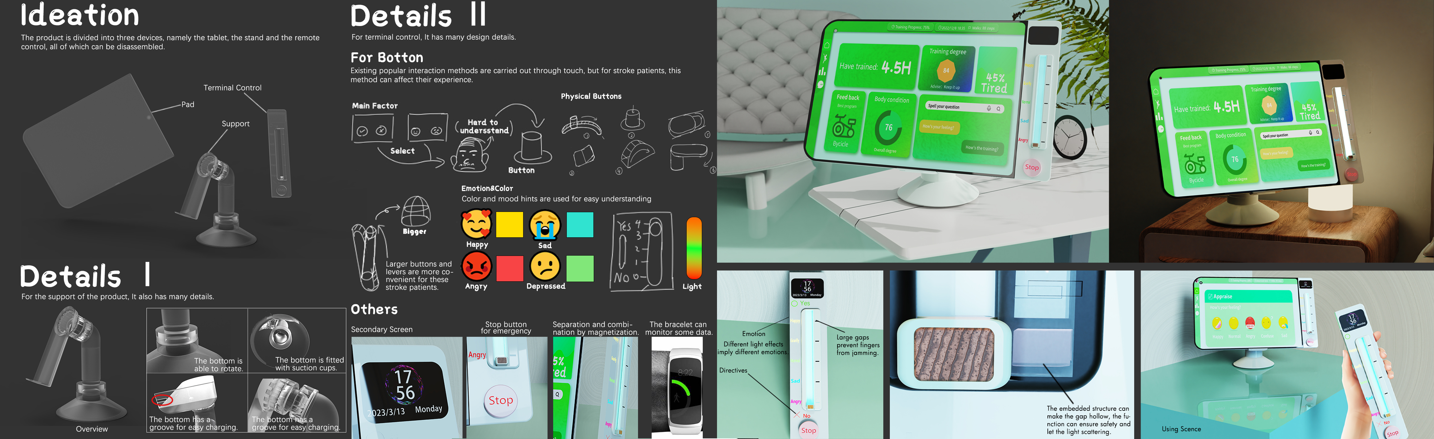 Study abroad works collection，Toy design，Medical design，conceptual design，Emotional design，