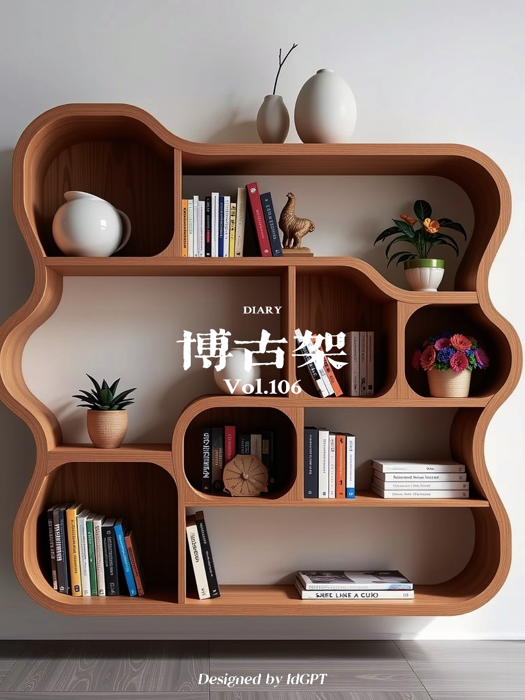 AIGC, AI, Home Furniture, Bogu Rack，