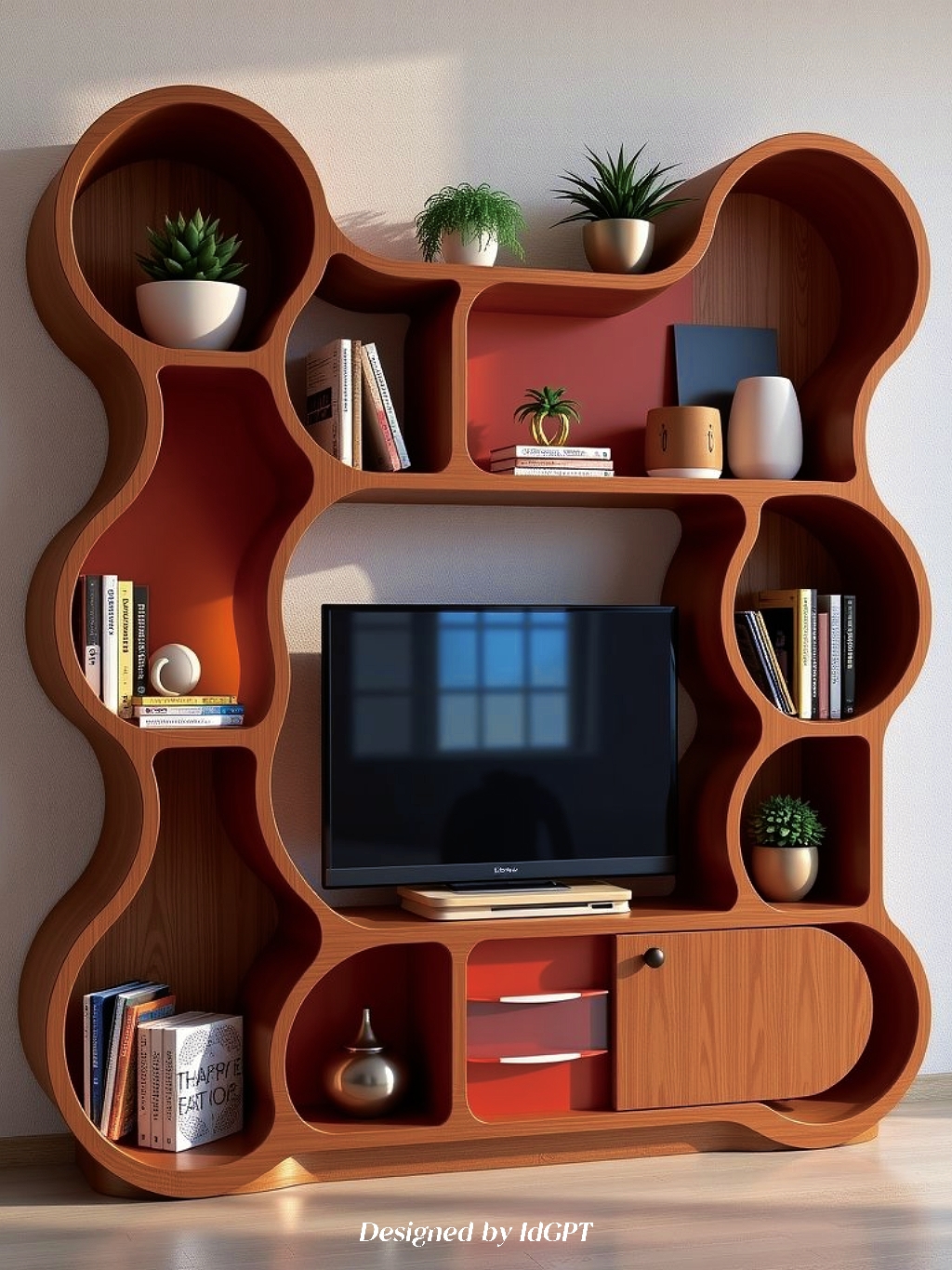 AIGC, AI, Home Furniture, Bogu Rack，