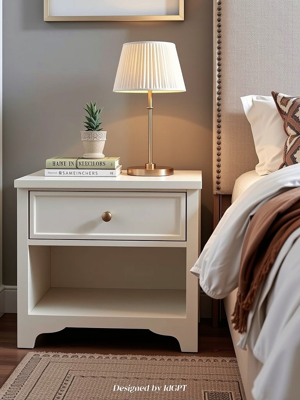 AIGC, AI，AIGC, AI, furniture home, bedside table，