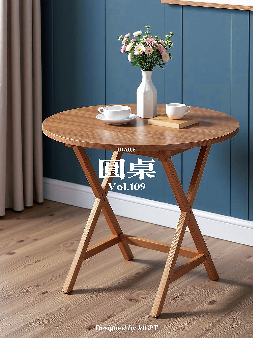 AIGC, AI, Home Furniture, Round Table，