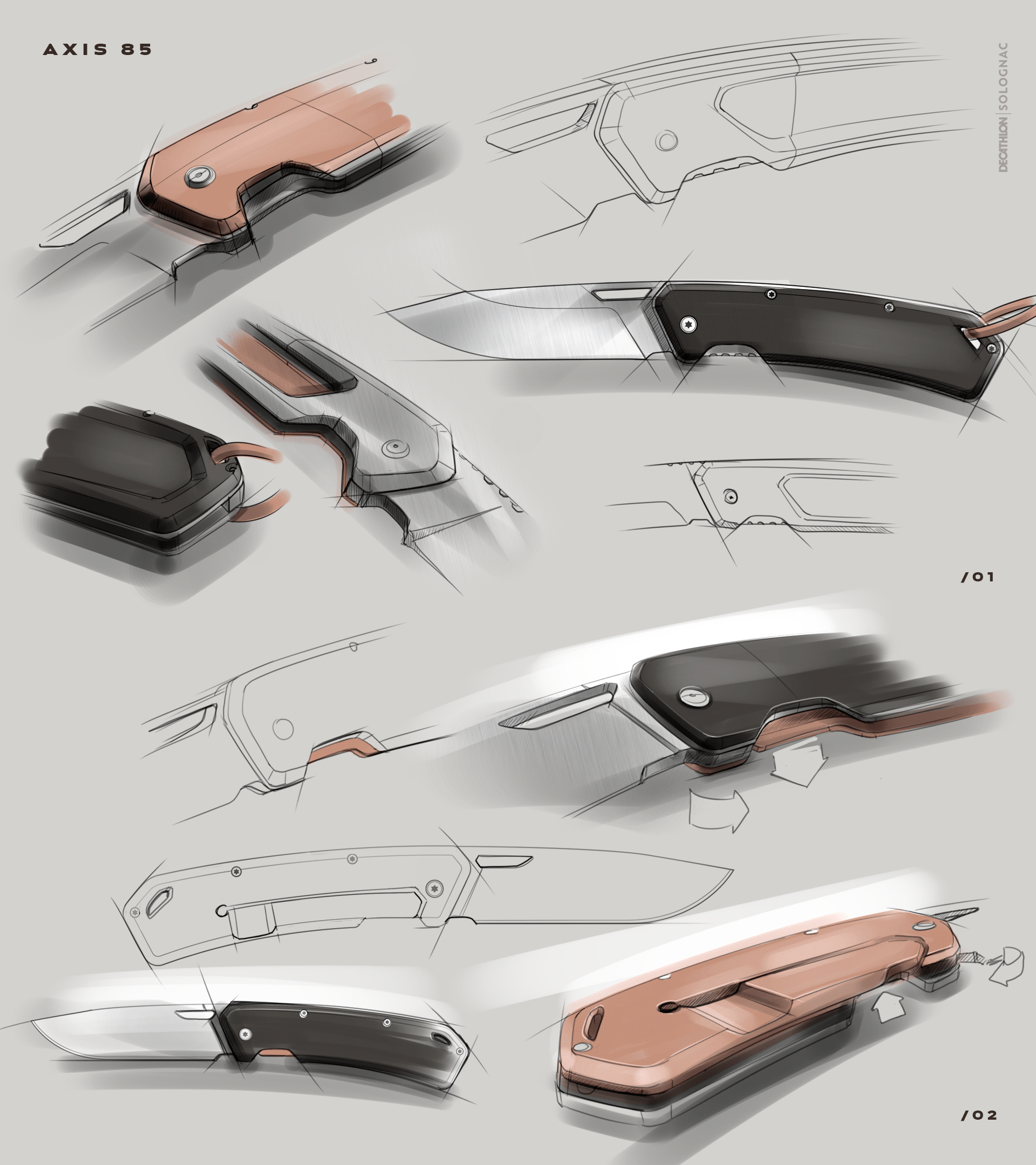 Decathlon，Solognac AXIS 85，tool，Outdoor adventure，