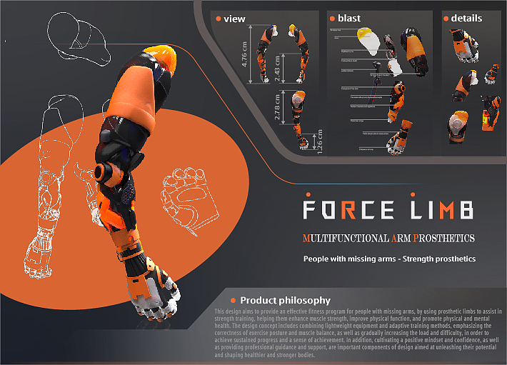 tool，a prosthesis，
