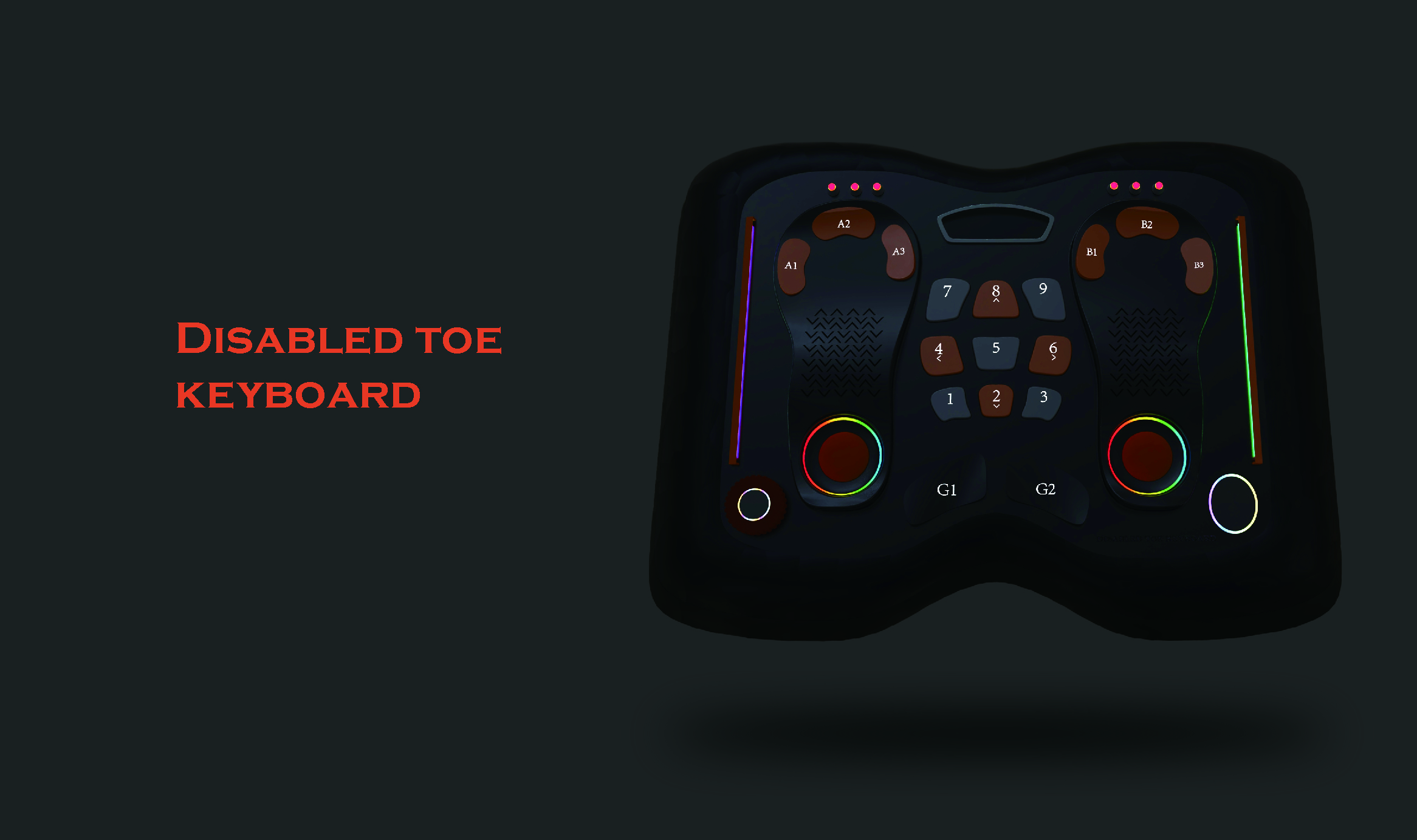 tool，keyboard，disadvantaged，